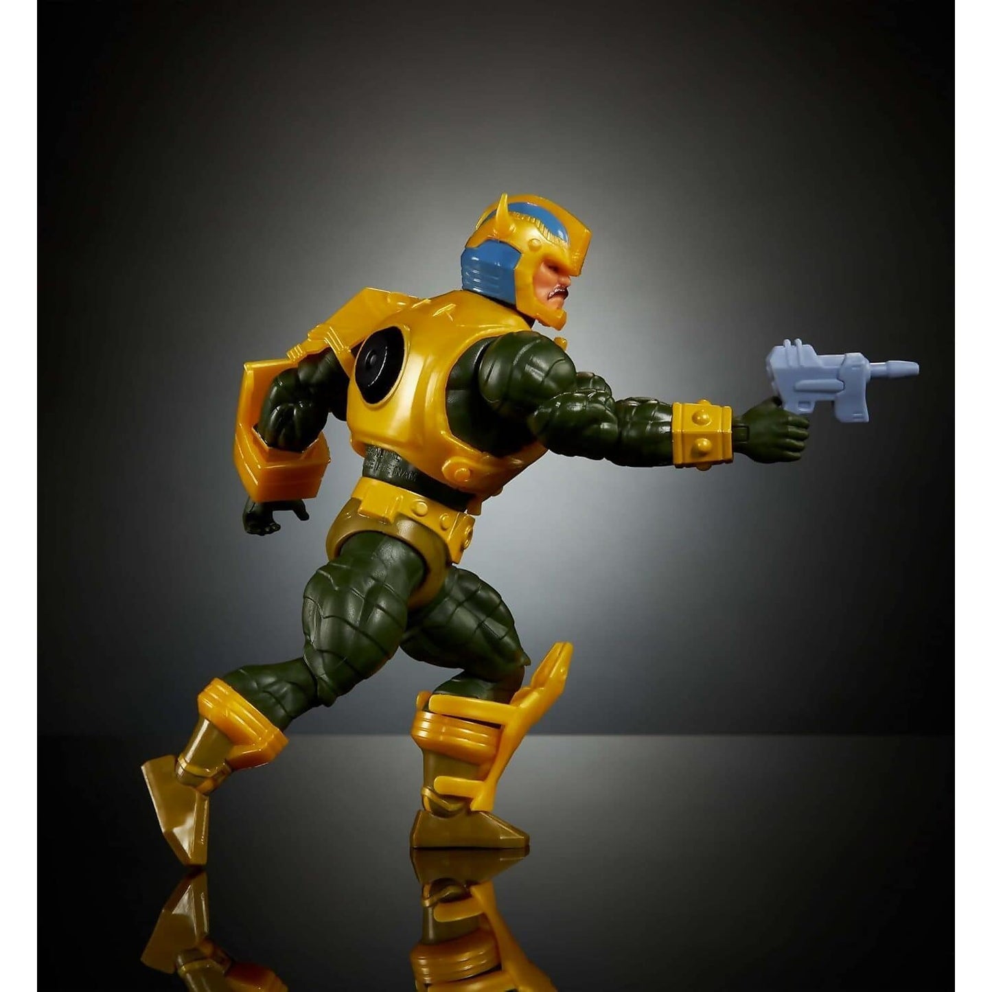 Masters of the Universe - Origins & Transformers Bumblebee Armor Man At Arms Action Figure 5.5-Inch - Mattel