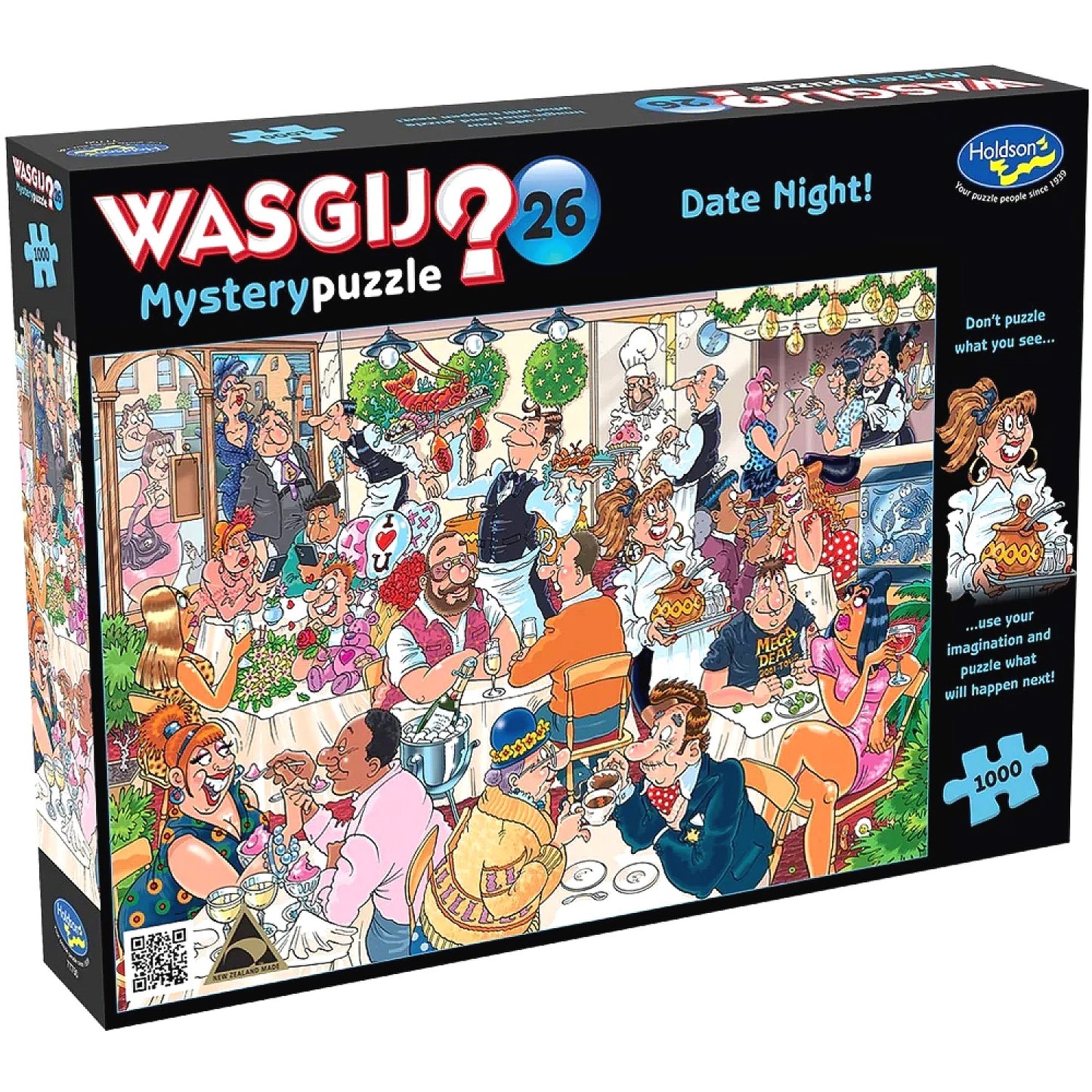WASGIJ? - Mystery 26 Date Night! Holdson Jigsaw Puzzle 1000 Pieces