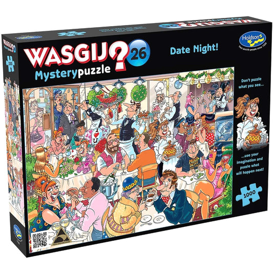 WASGIJ? - Mystery 26 Date Night! Holdson Jigsaw Puzzle 1000 Pieces