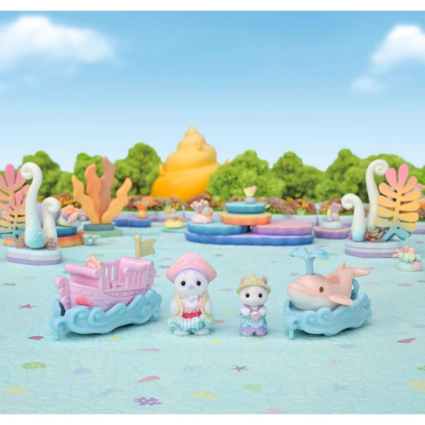 Sylvanian Families - Amusement Park Ride Set - Ride the Waves