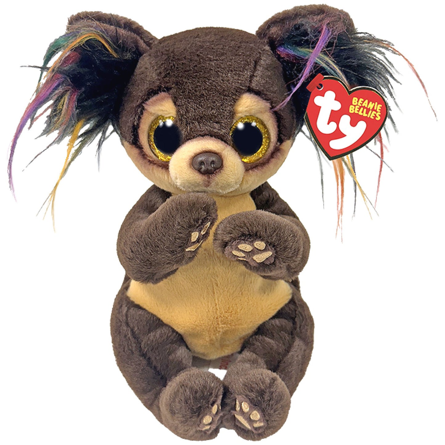 Ty - Beanie Bellies Toffee Dog 8-inch Plush