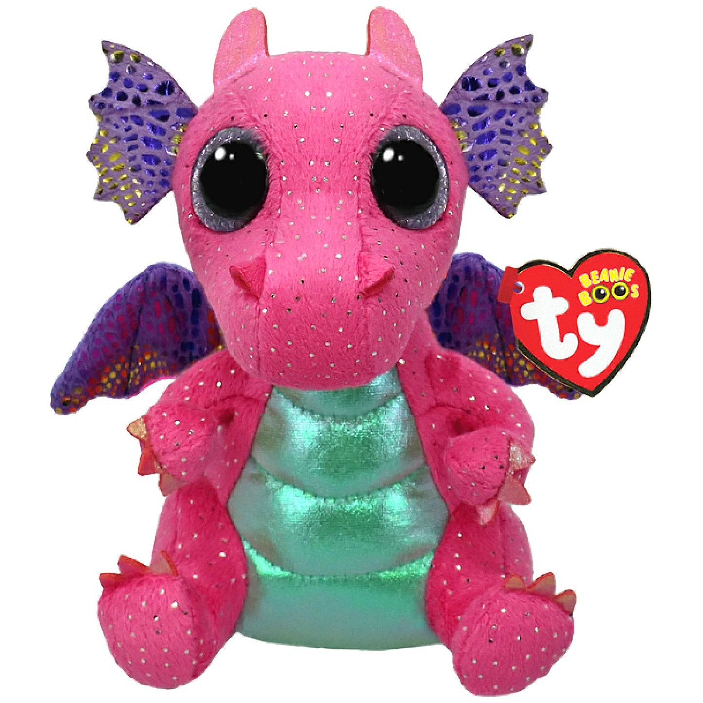 Ty - Beanie Boos Spitfire Dragon Small 6-inch Plush