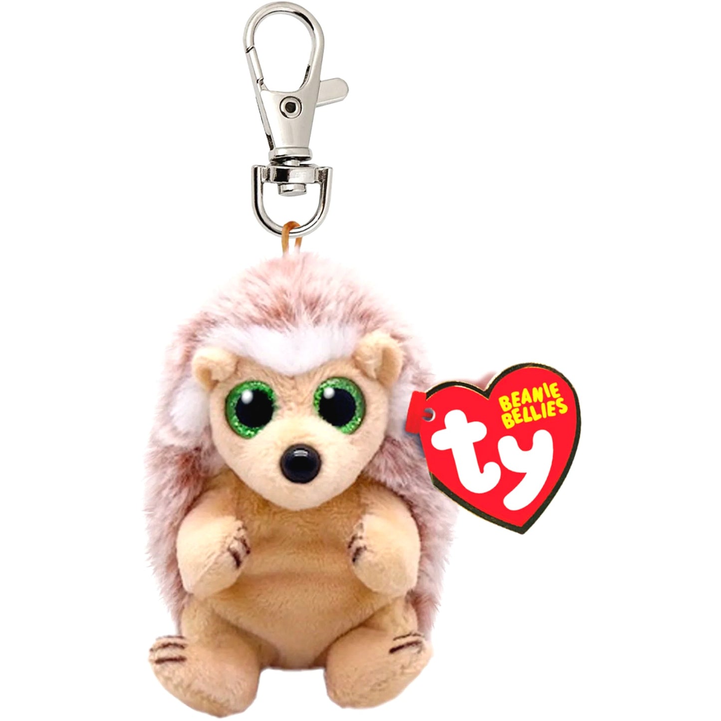 Ty - Beanie Bellies Clip Bumper Pink Hedgehog 5-inch Plush