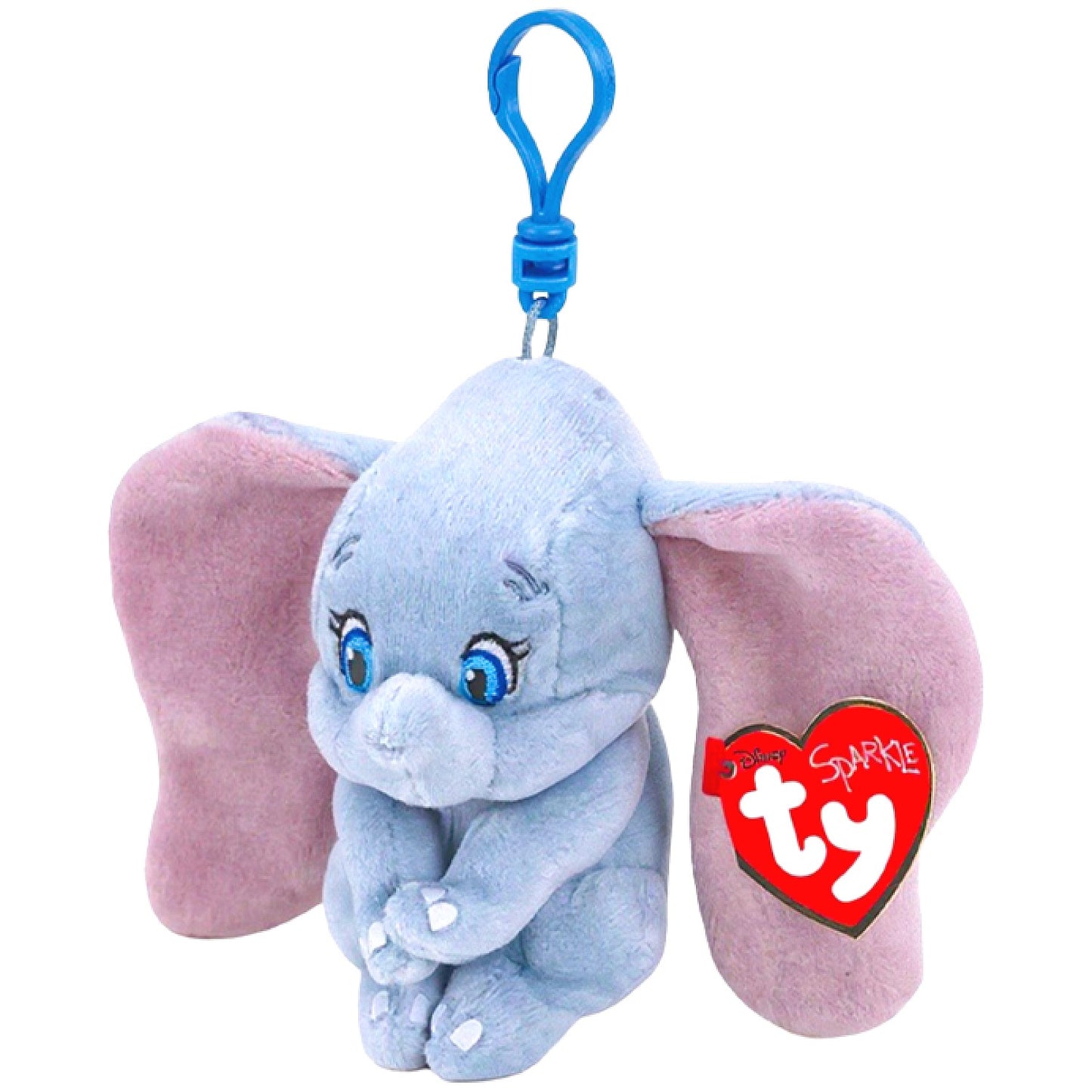 Ty - Beanie Babies Clip Disney Dumbo Elephant 5-inches Plush