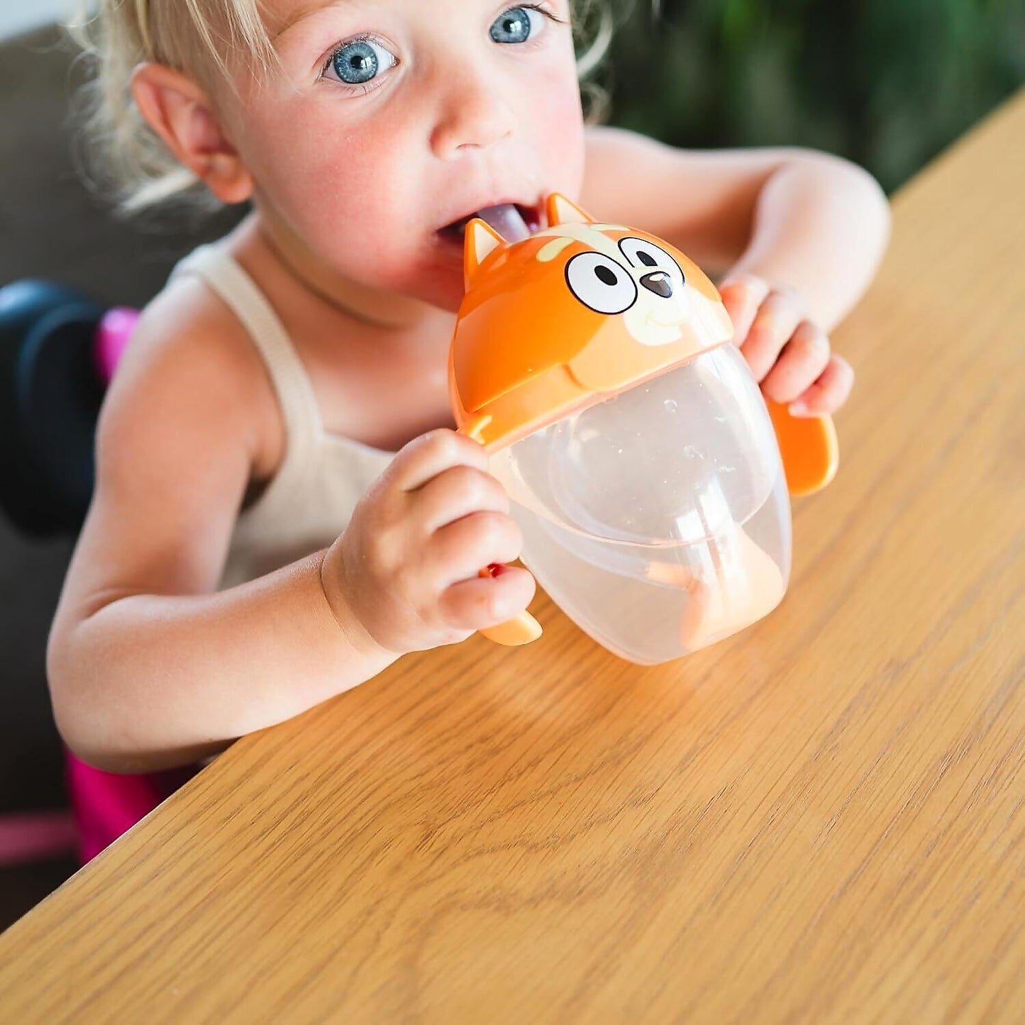 TOMY - Bluey The First Years Bingo Weighted Straw Trainer Cup