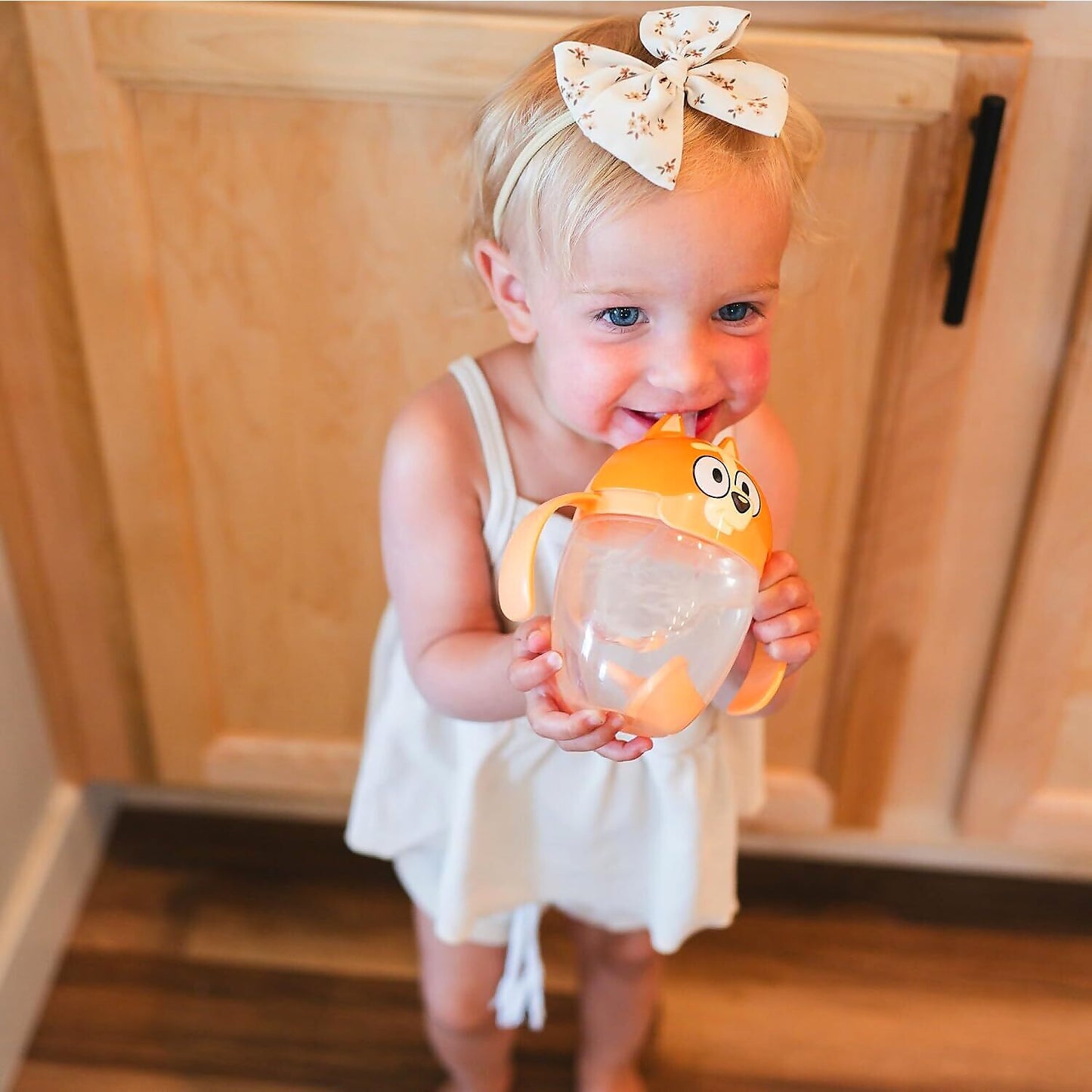 TOMY - Bluey The First Years Bingo Weighted Straw Trainer Cup