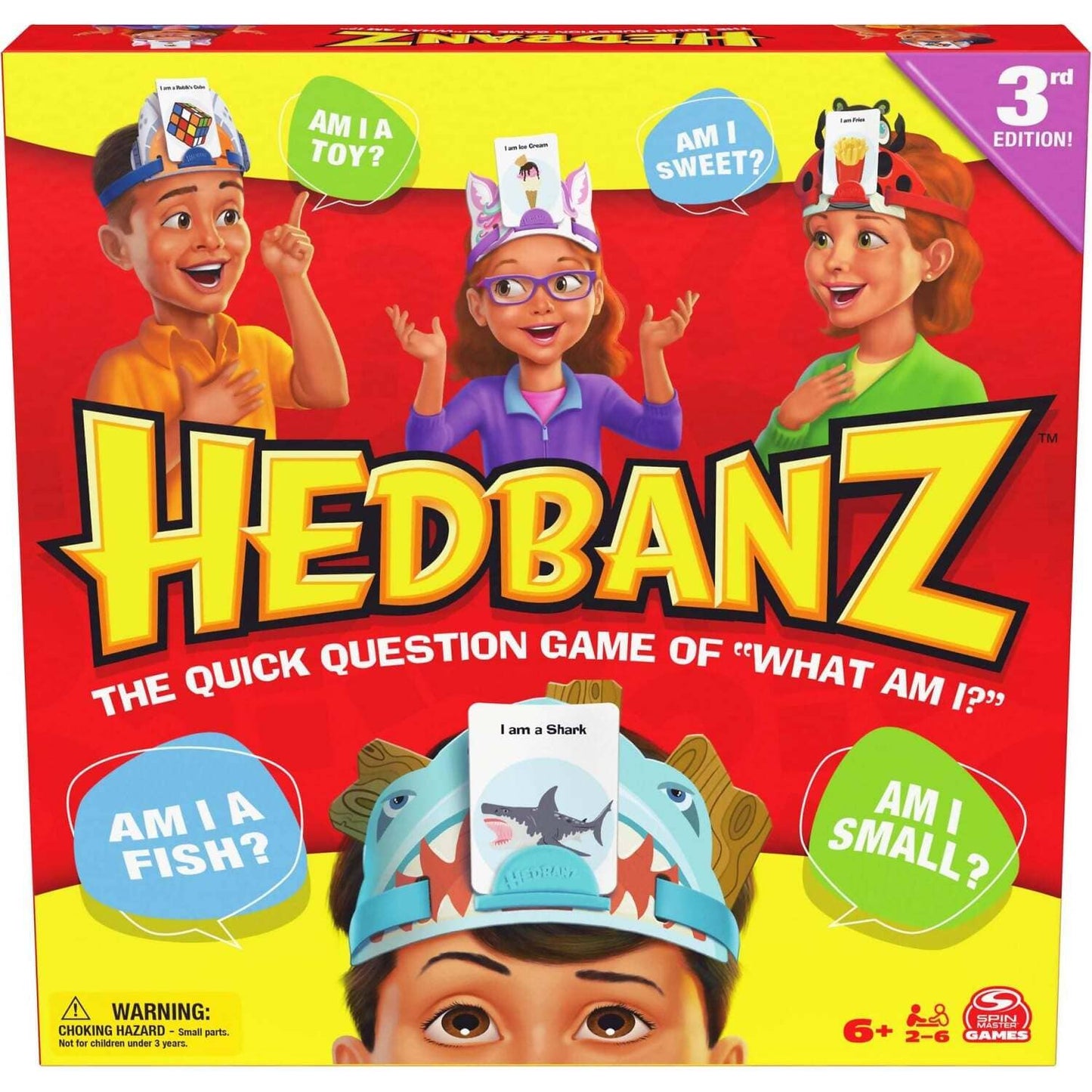 Spin Master Games - Hedbanz Party Game 3rd Edition!