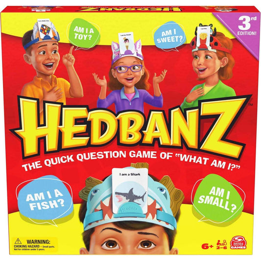 Spin Master Games - Hedbanz Party Game 3rd Edition!