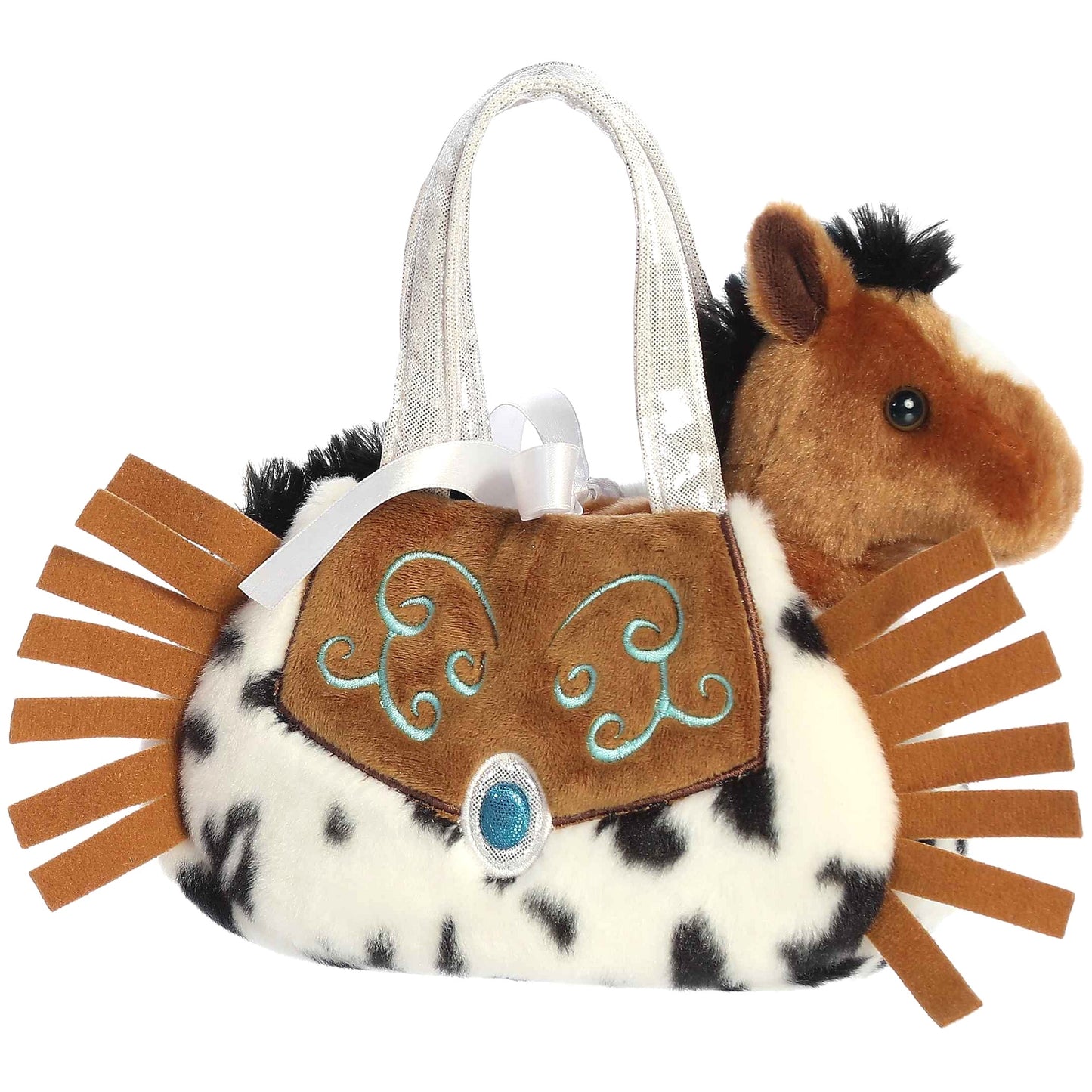 Cotton Candy - Fancy Pals Western Fringe Horse
