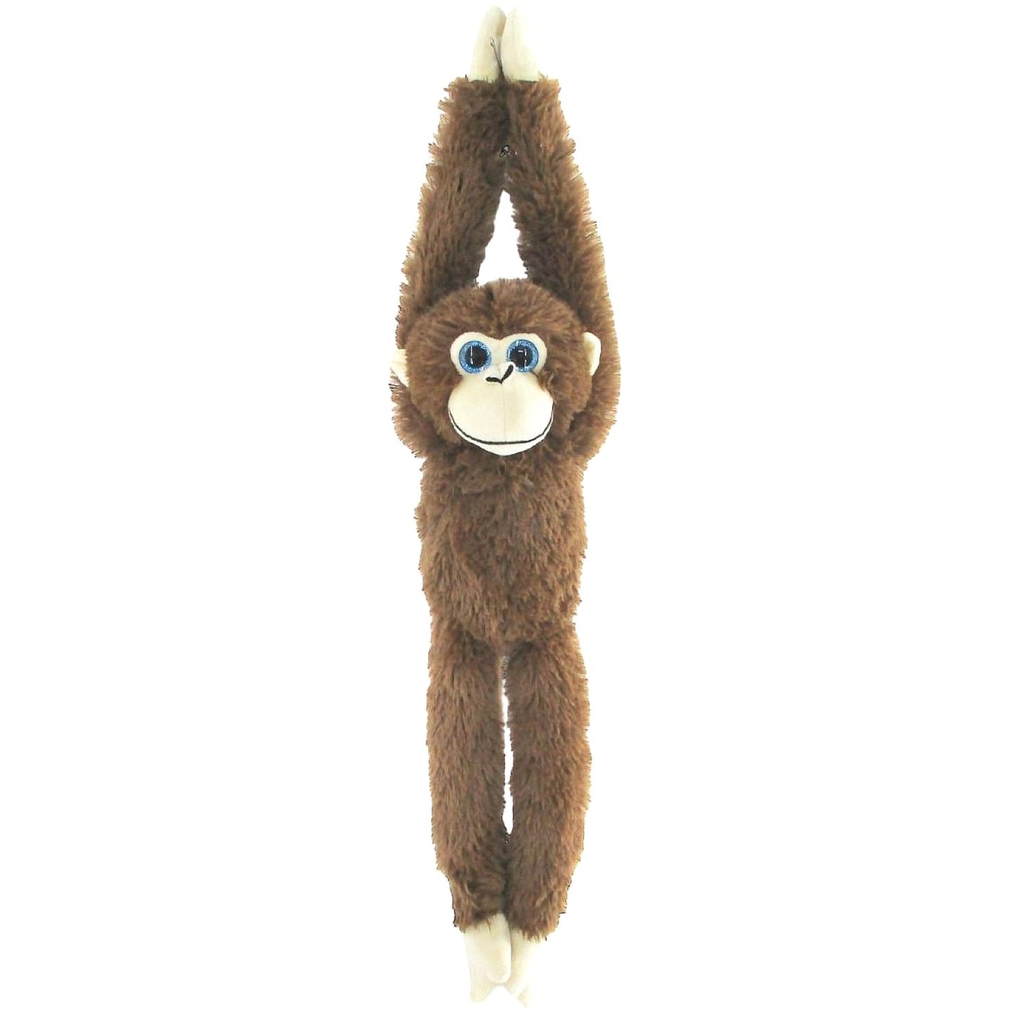 Cotton Candy - Plush George Hanging Monkey - Brown