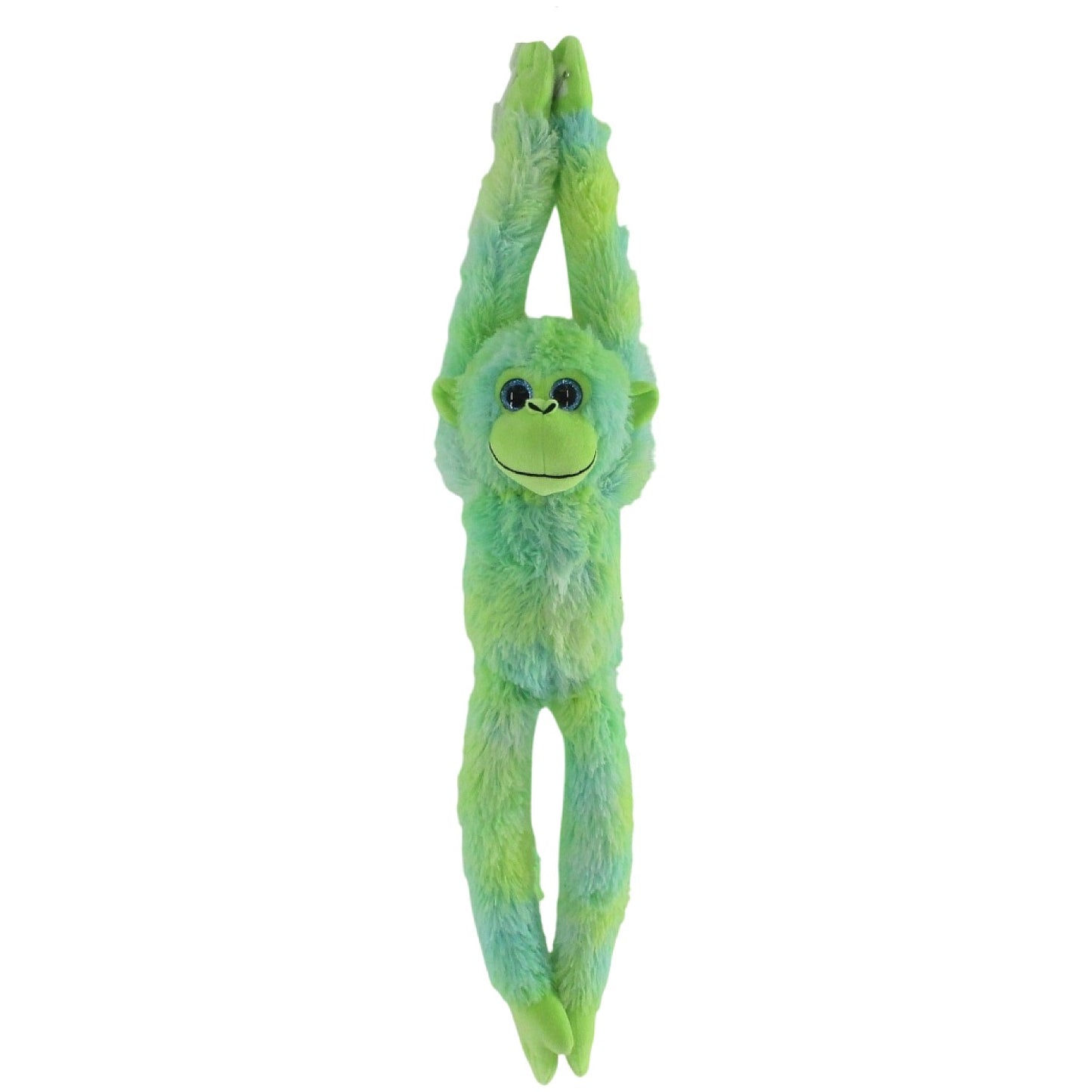 Cotton Candy - Plush Tangles Hanging Monkey - Green