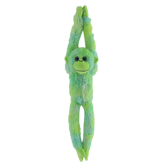 Cotton Candy - Plush Tangles Hanging Monkey - Green