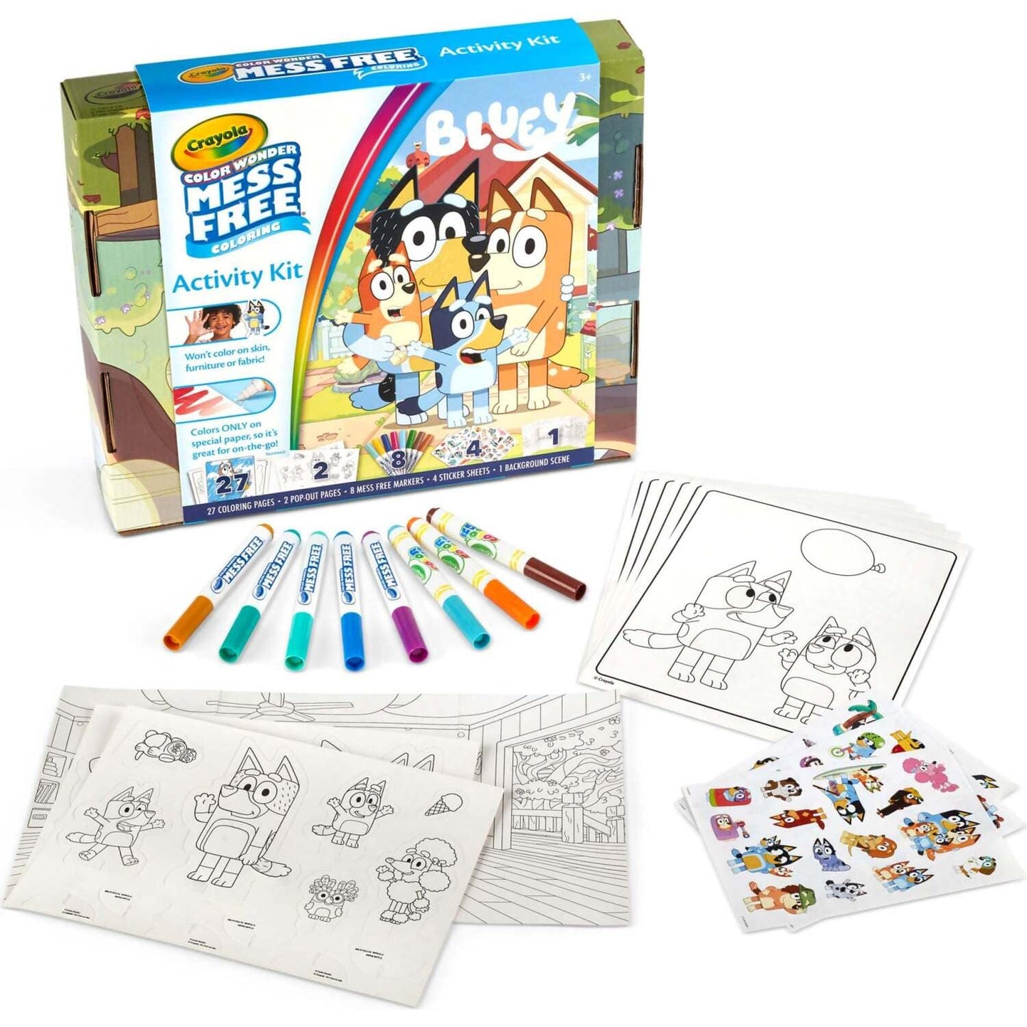 Crayola - Bluey Color Wonder Activity Kit