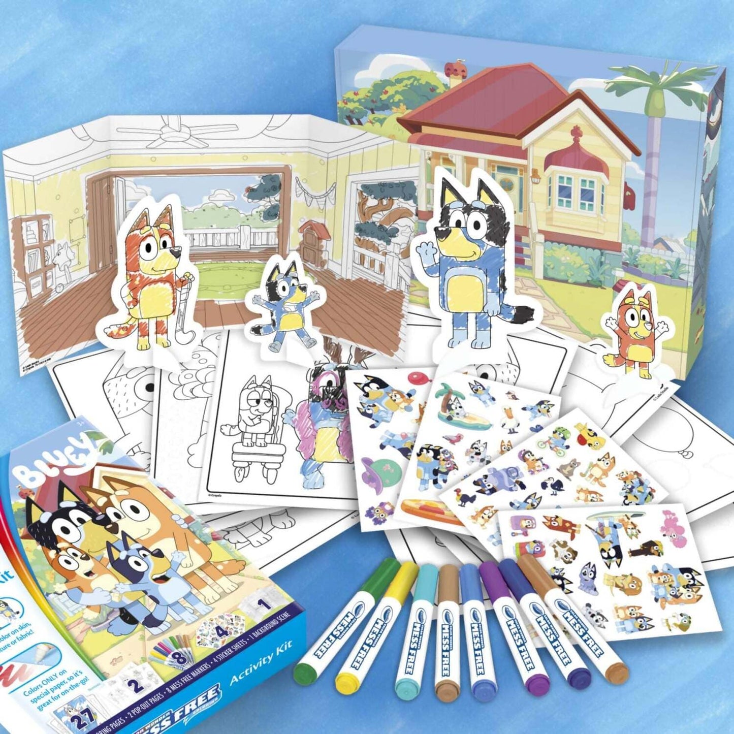 Crayola - Bluey Color Wonder Activity Kit