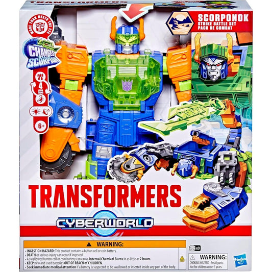 Transformers - CYBERWORLD Scorponok Strike Battle Set - Hasbro
