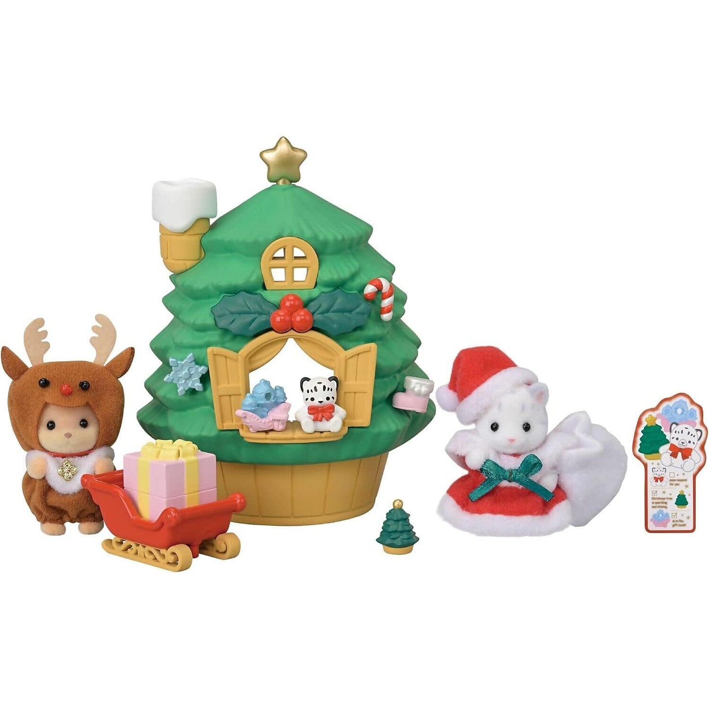 Sylvanian Families - Baby Santa's Christmas Tree House