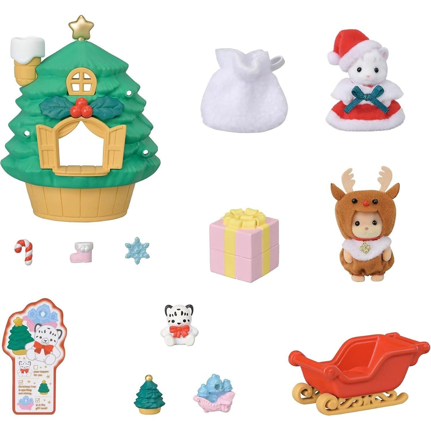 Sylvanian Families - Baby Santa's Christmas Tree House
