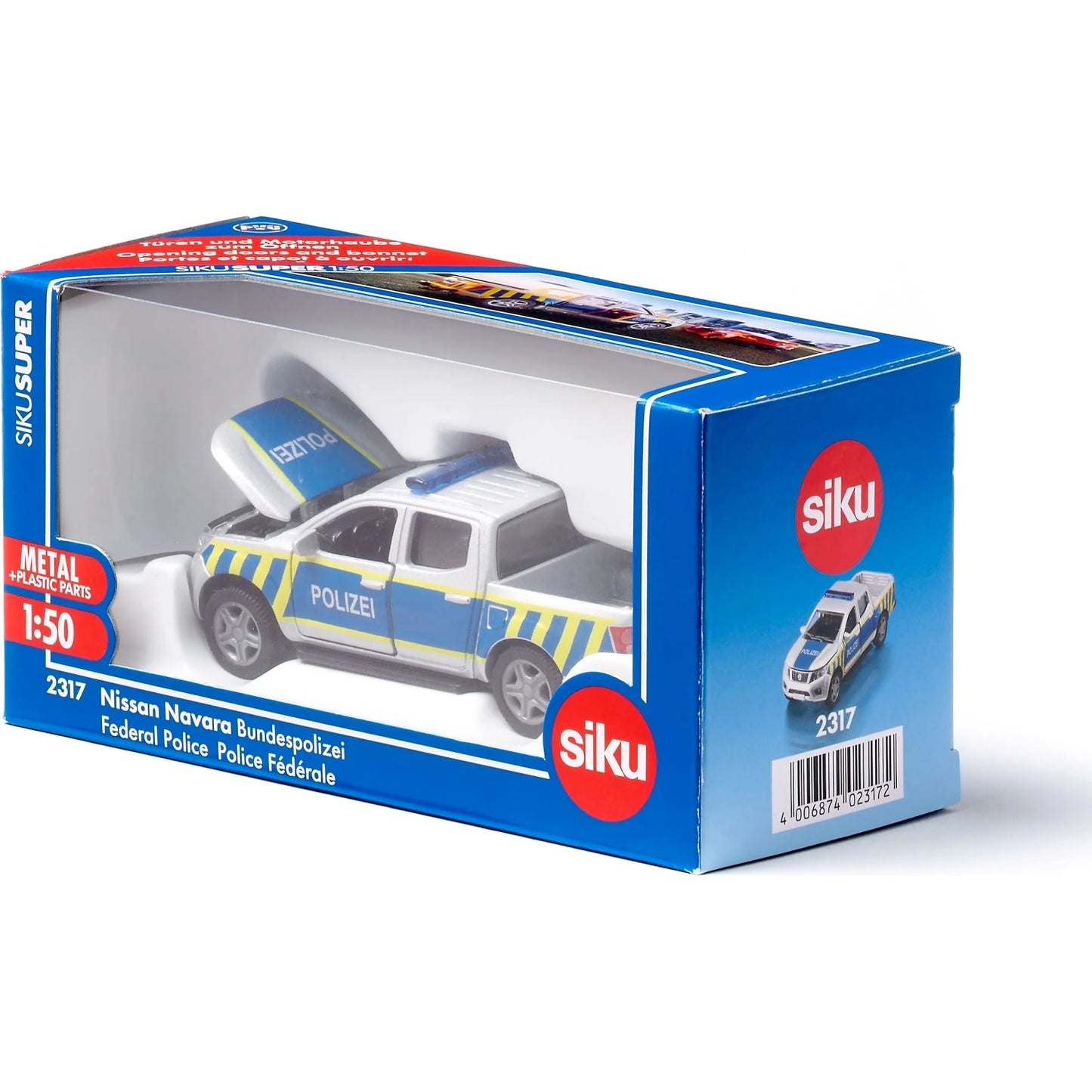 Siku - Nissan Navara Federal Police 1:50