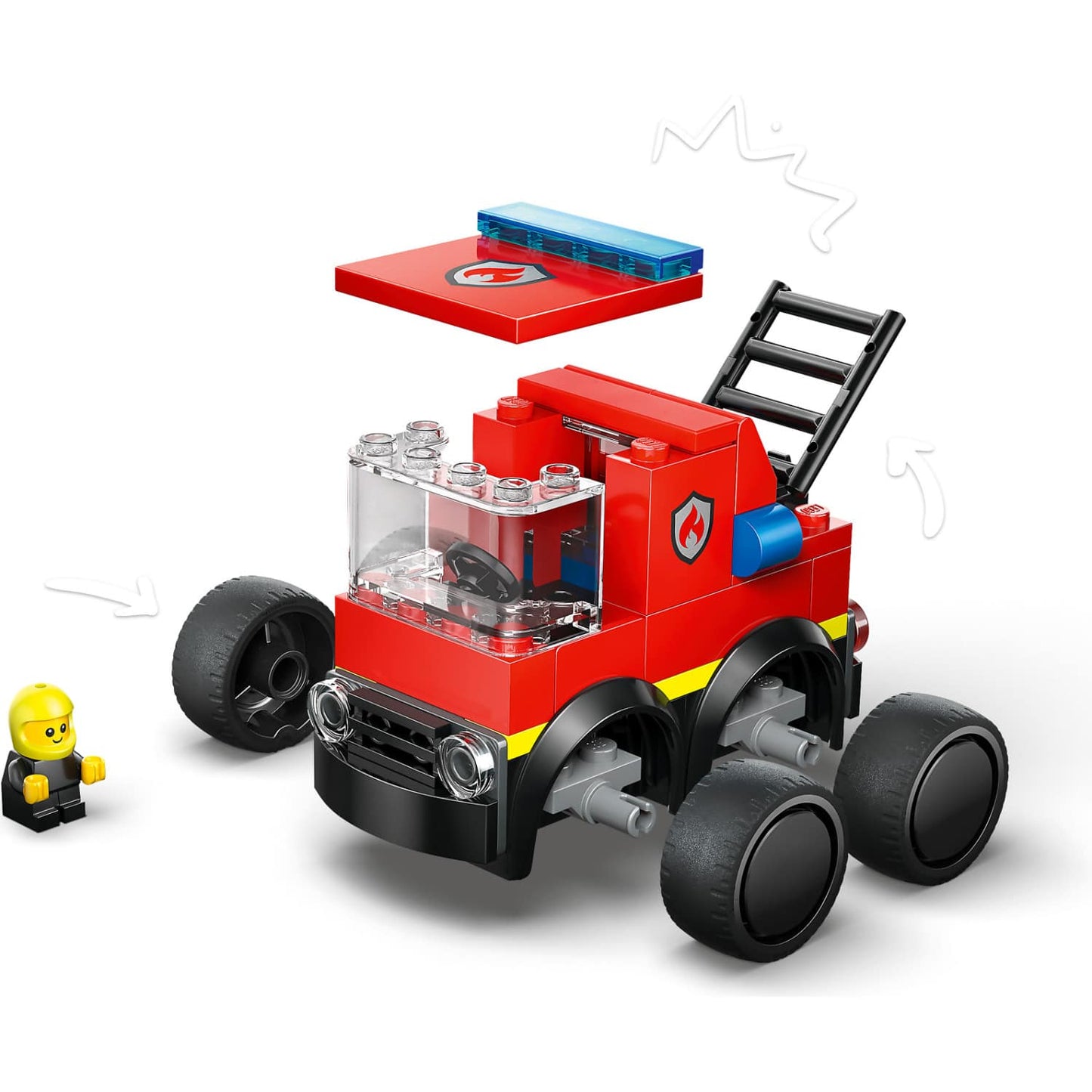 LEGO 60482 Rides - Fire Truck - City