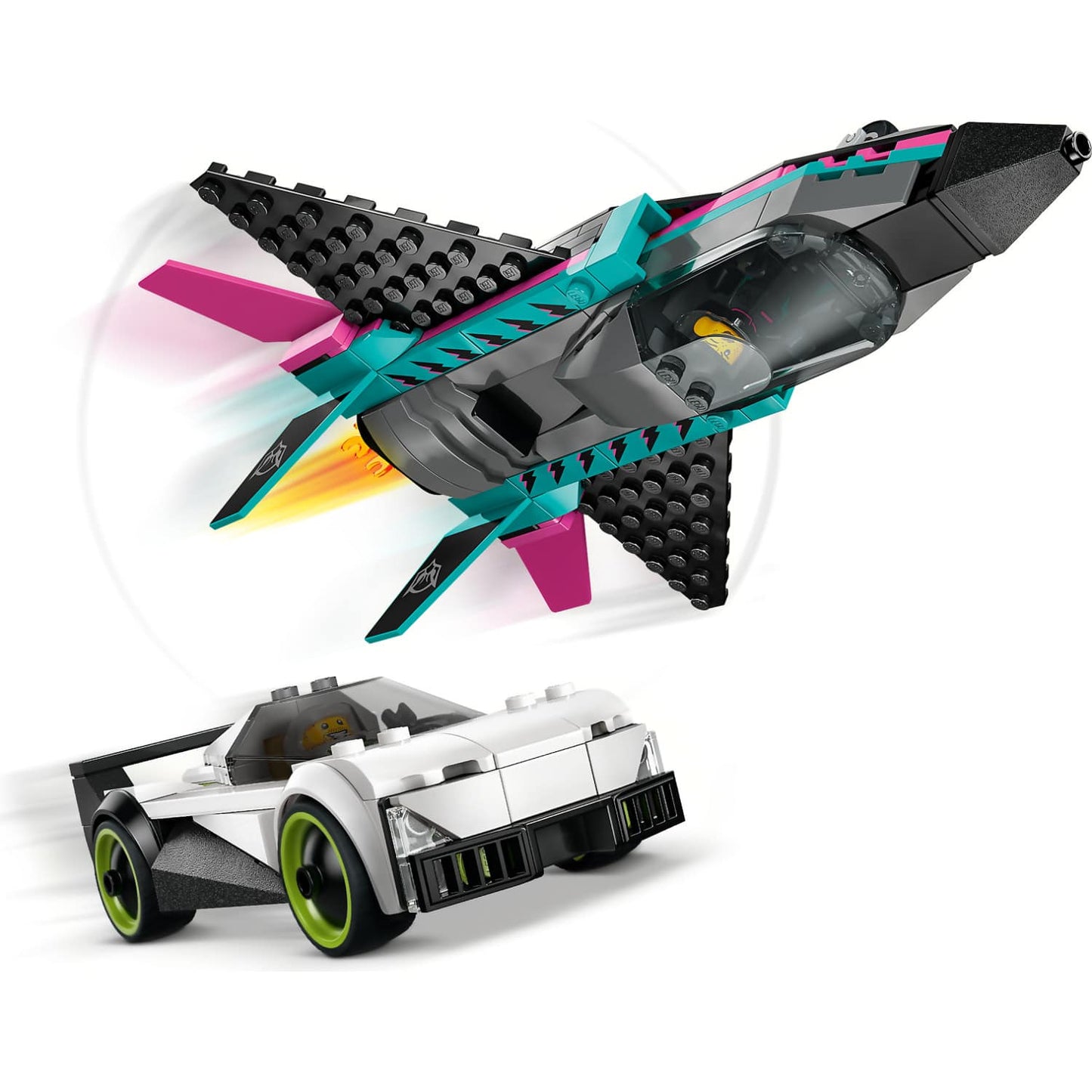 LEGO 60489 Jet vs. Car - City