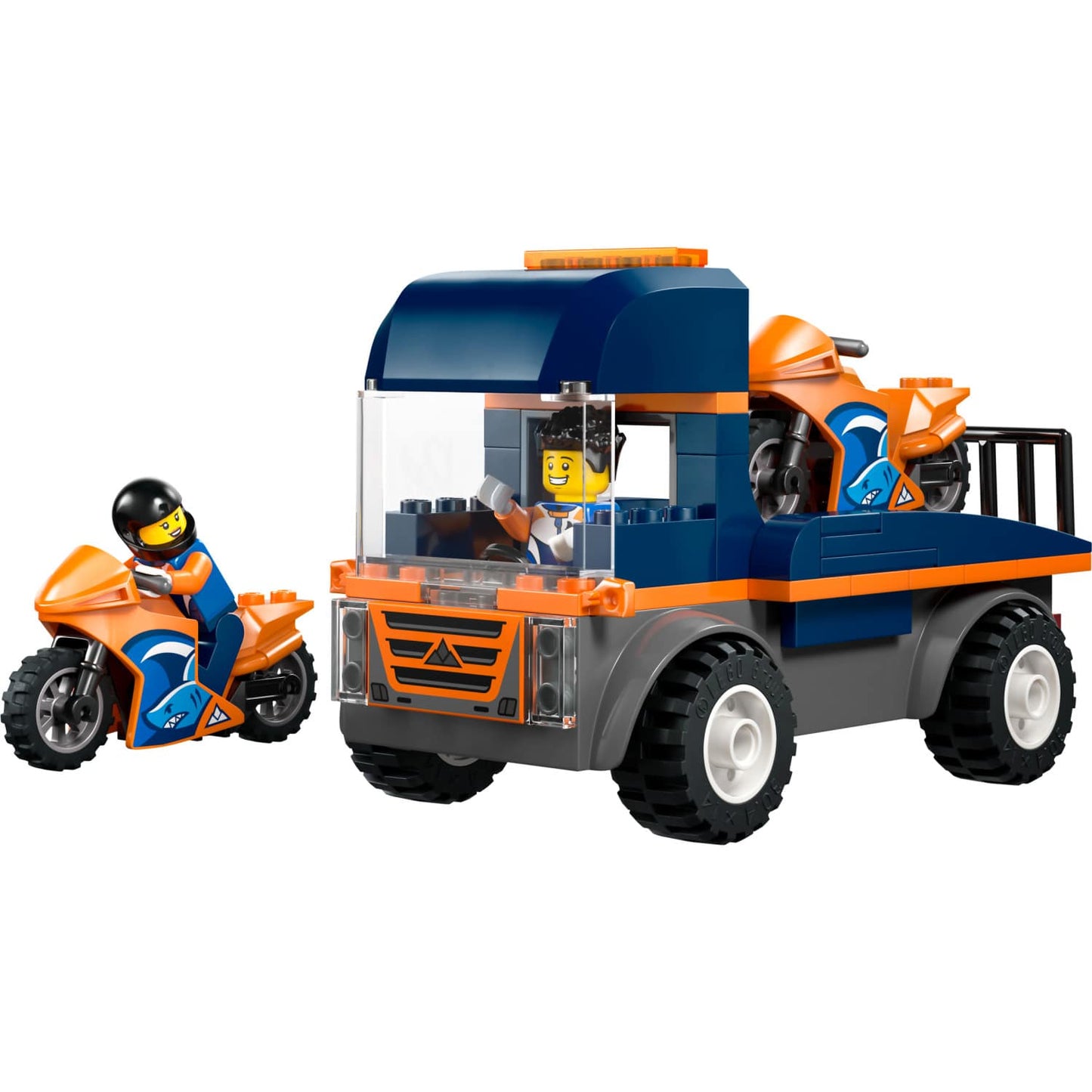 LEGO 60491 Motorcycle Transporter - City 4+