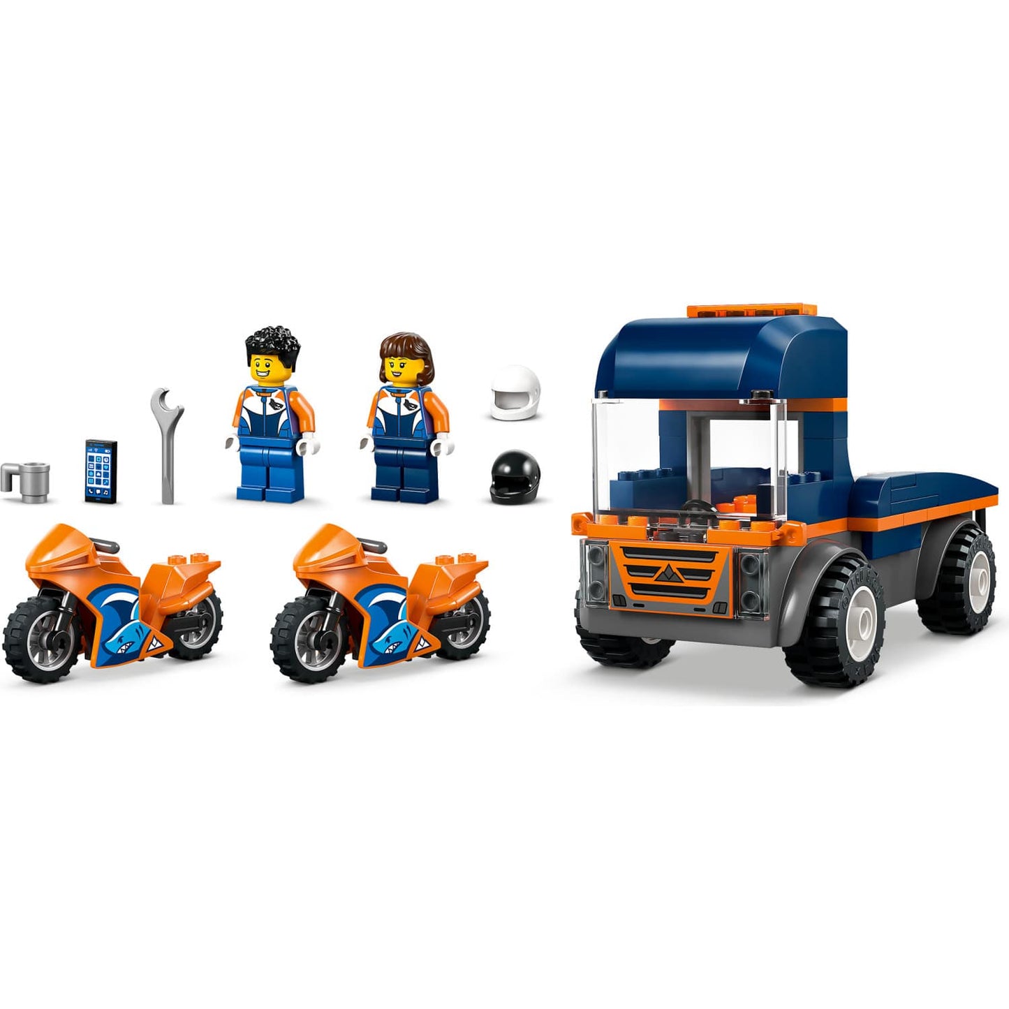 LEGO 60491 Motorcycle Transporter - City 4+
