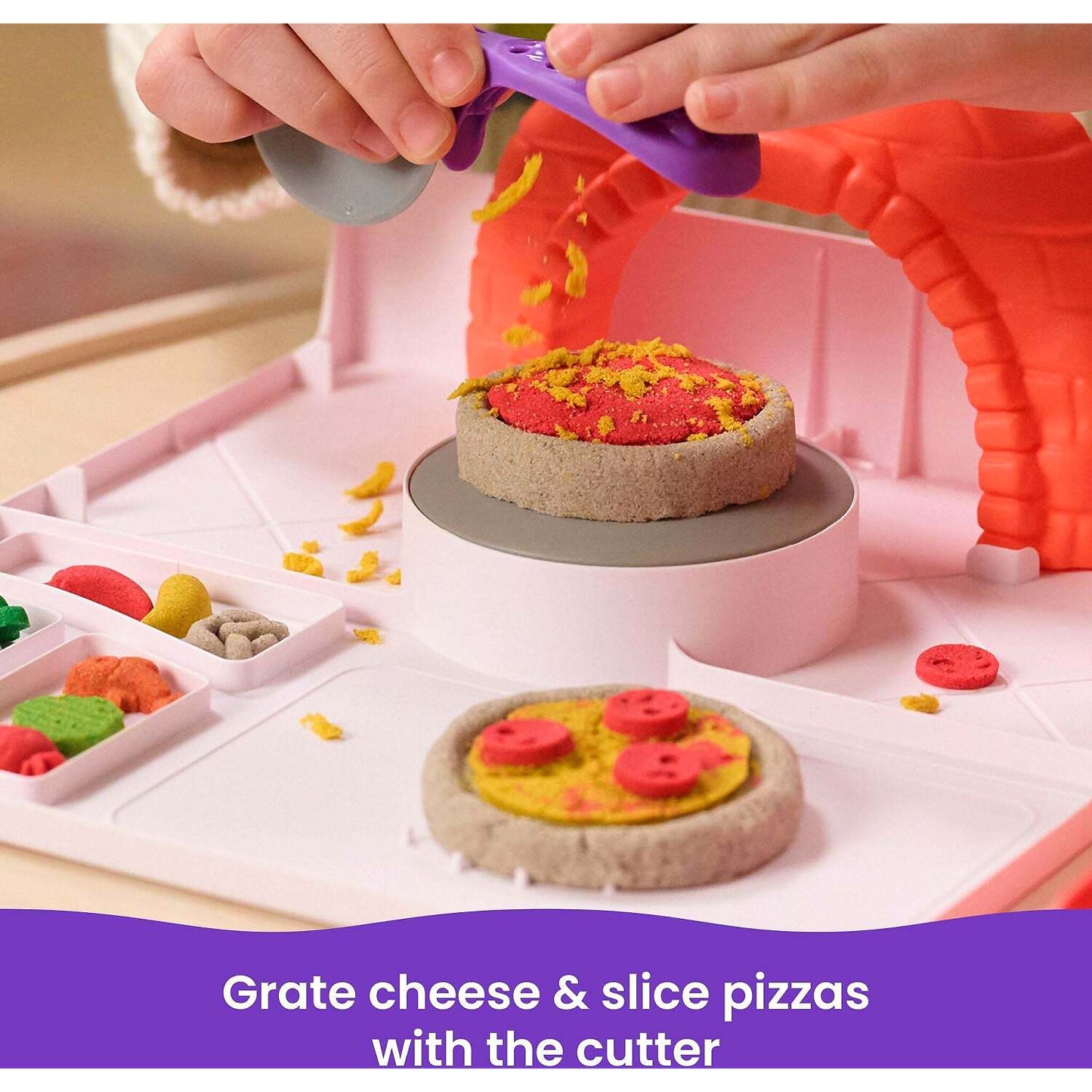 Kinectic Sand - Squish Pizza