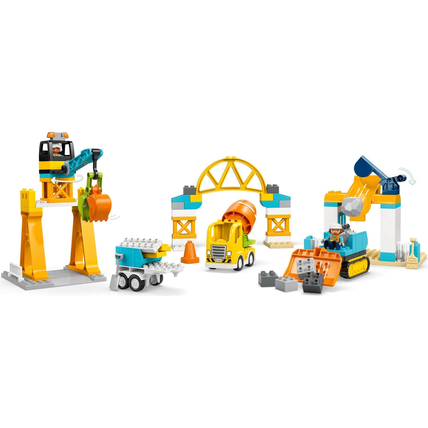 LEGO 10476 3 in 1 Construction Site and Vehicles - Duplo