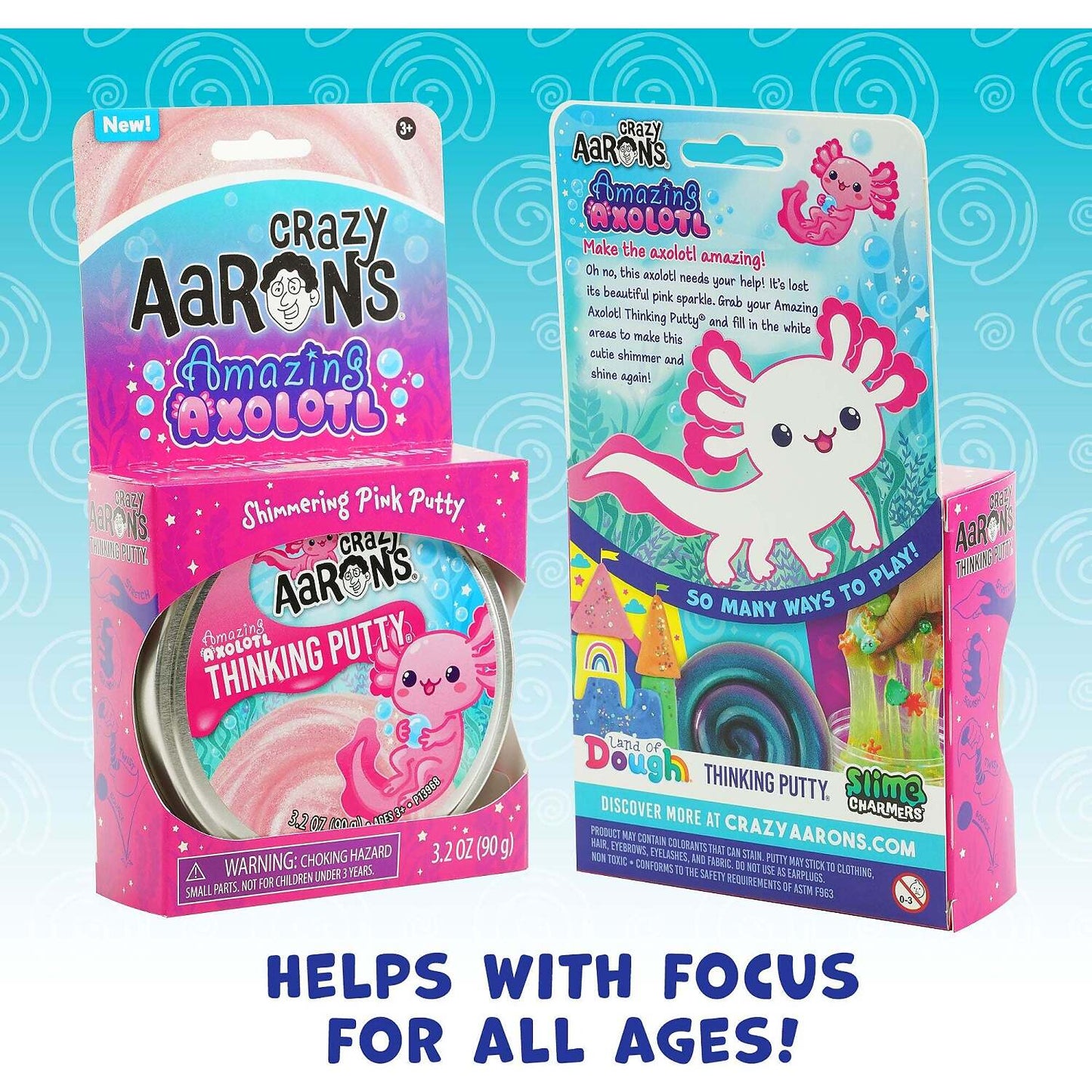 Crazy Aaron's - Amazing Axolotl Thinking Putty