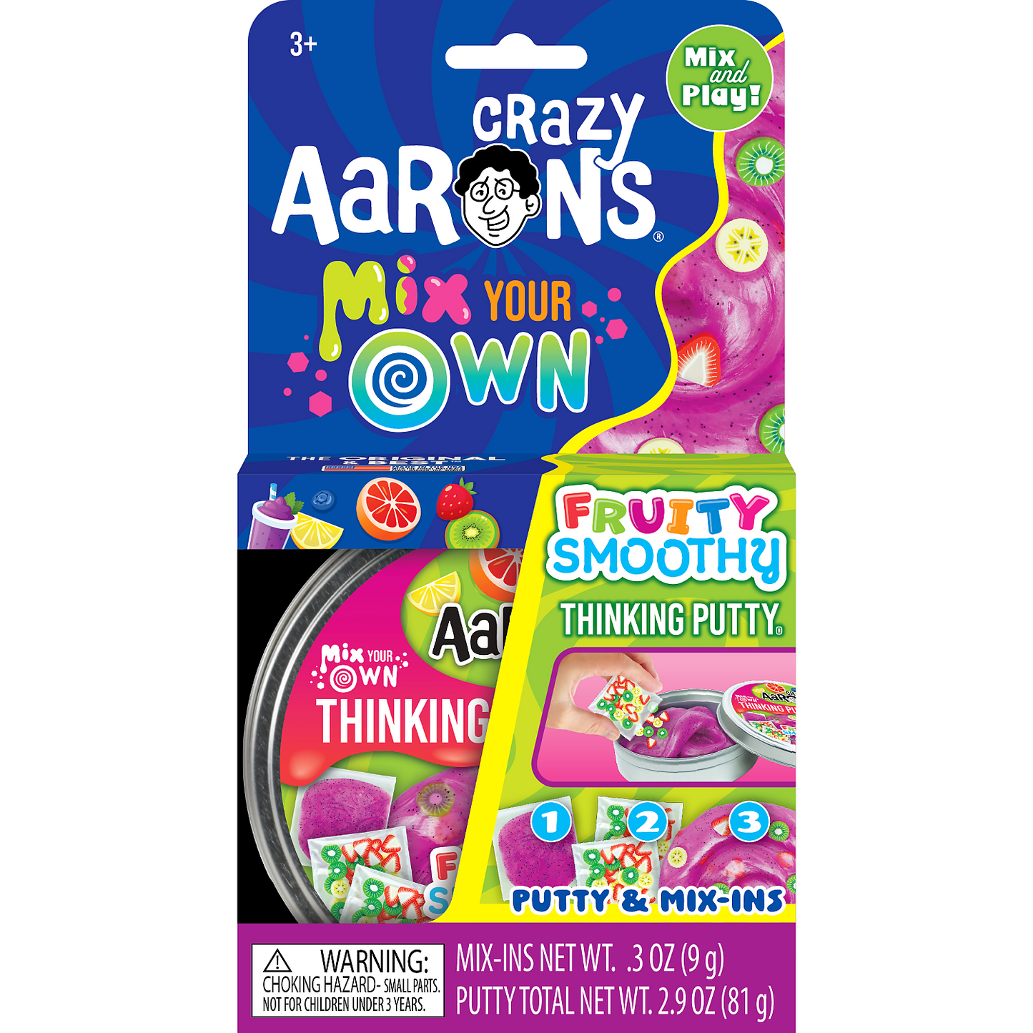 Crazy Aaron's - Fruity Smoothy Mix Your Own Thinking Putty