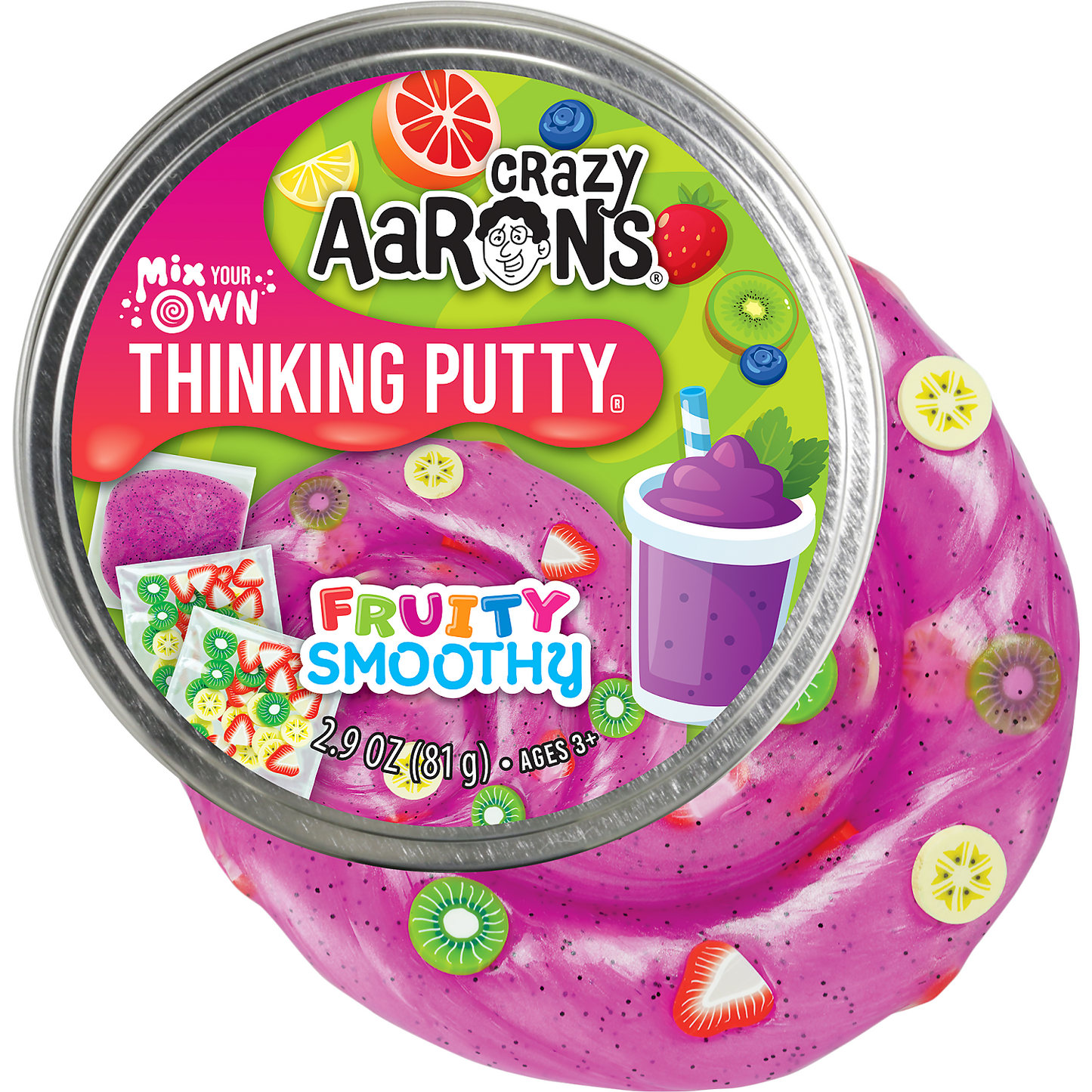 Crazy Aaron's - Fruity Smoothy Mix Your Own Thinking Putty