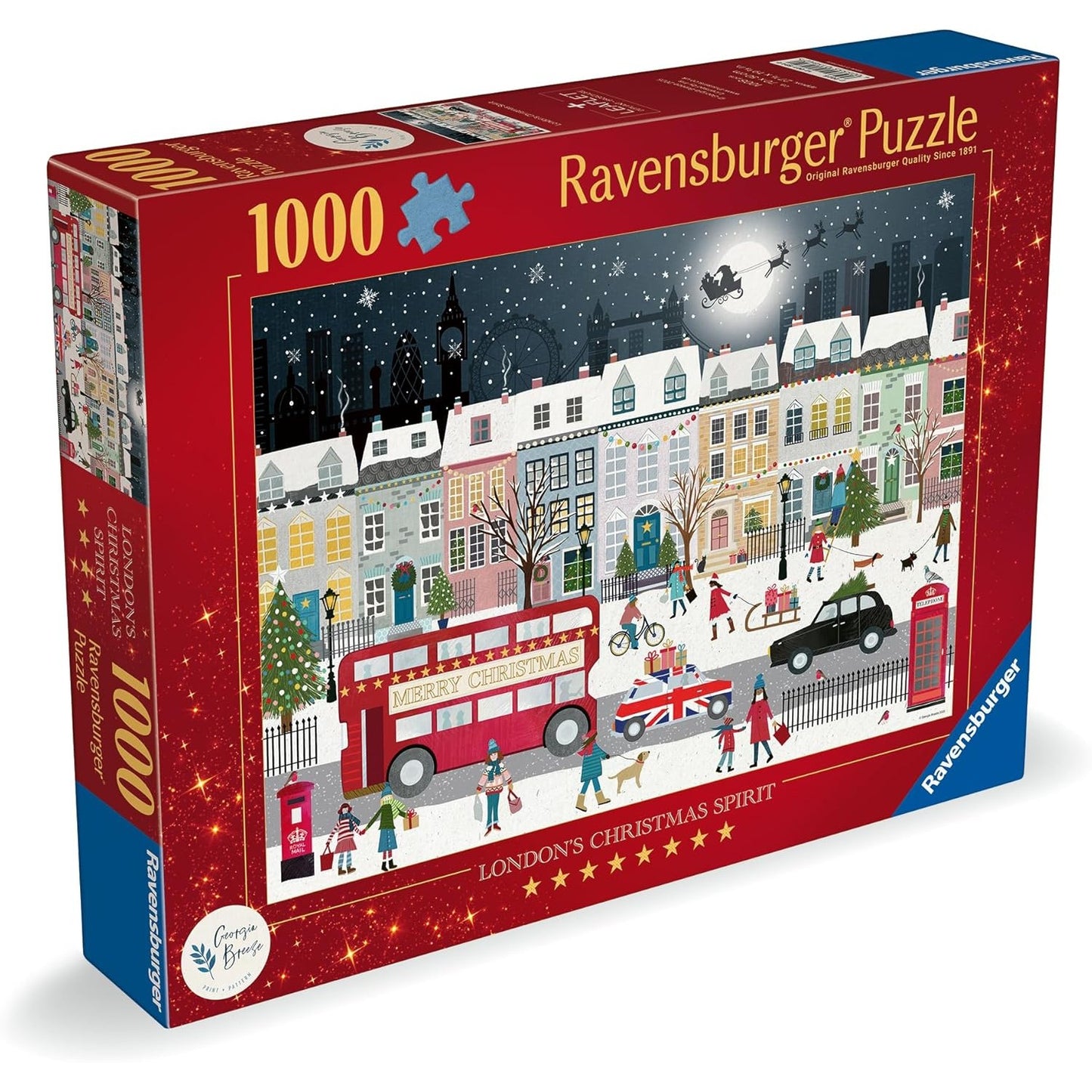 Ravensburger - London’s Christmas Spirit Jigsaw Puzzle 1000 Pieces