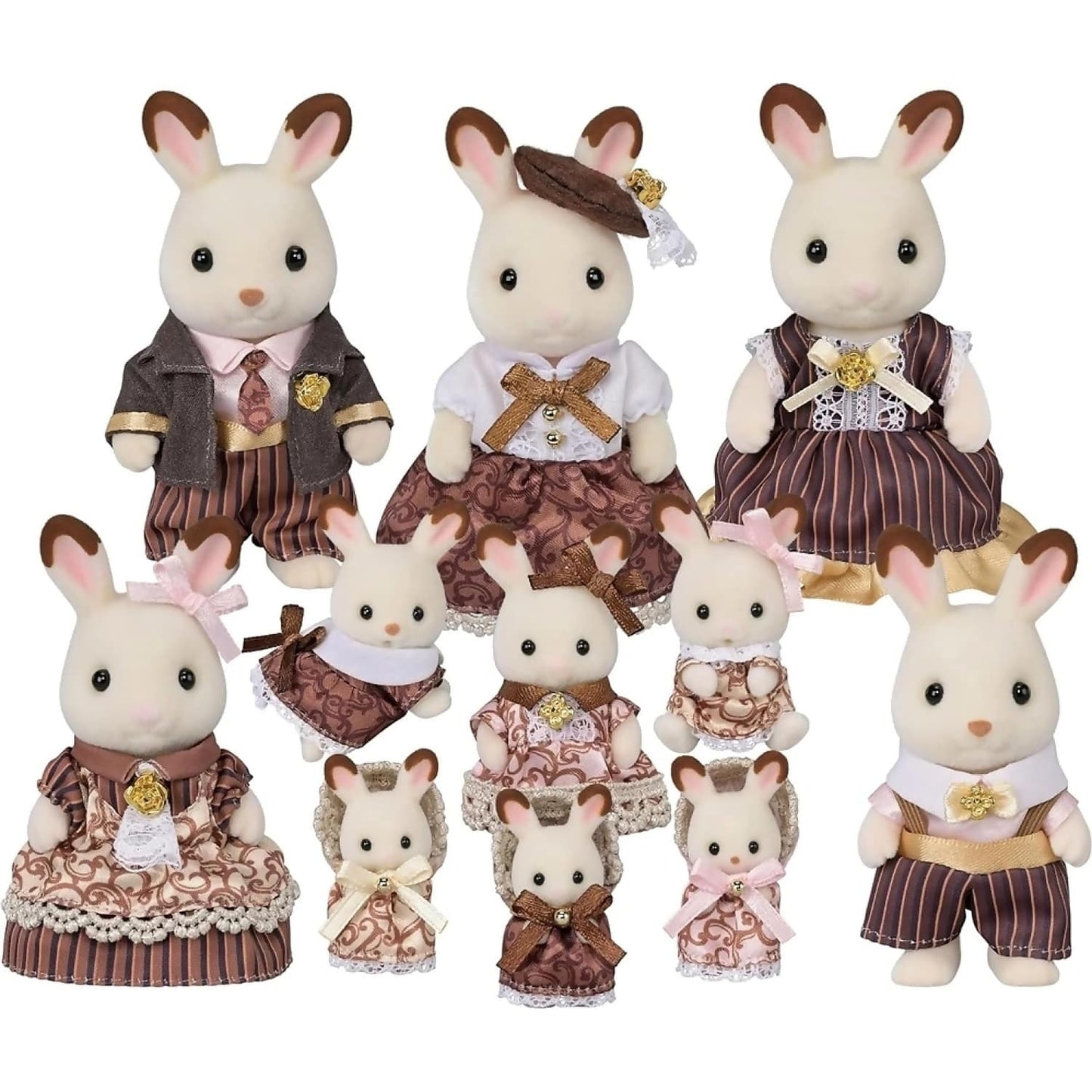 Sylvanian Families - Chocolate Rabbit Family Anniversary Set