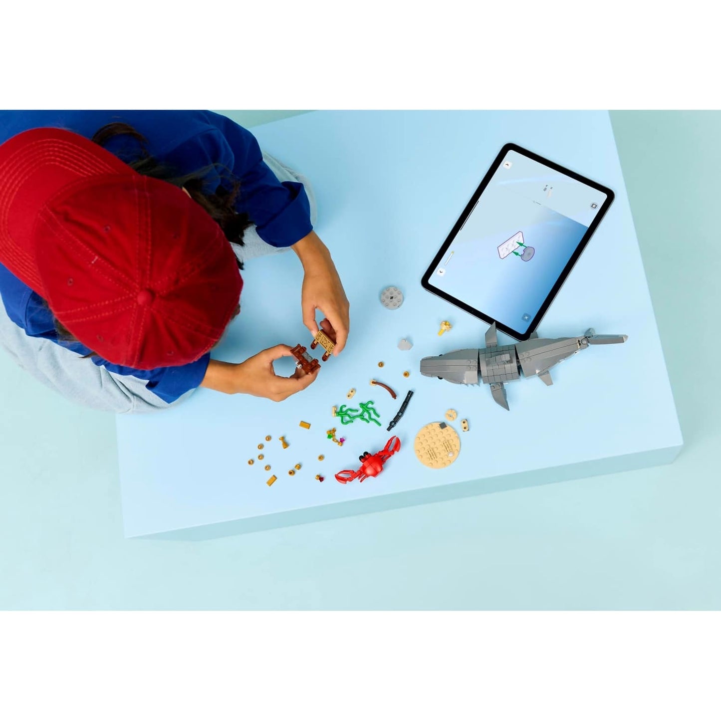 LEGO 31381 Fierce Shark with a Treasure Chest - Creator 3-in-1