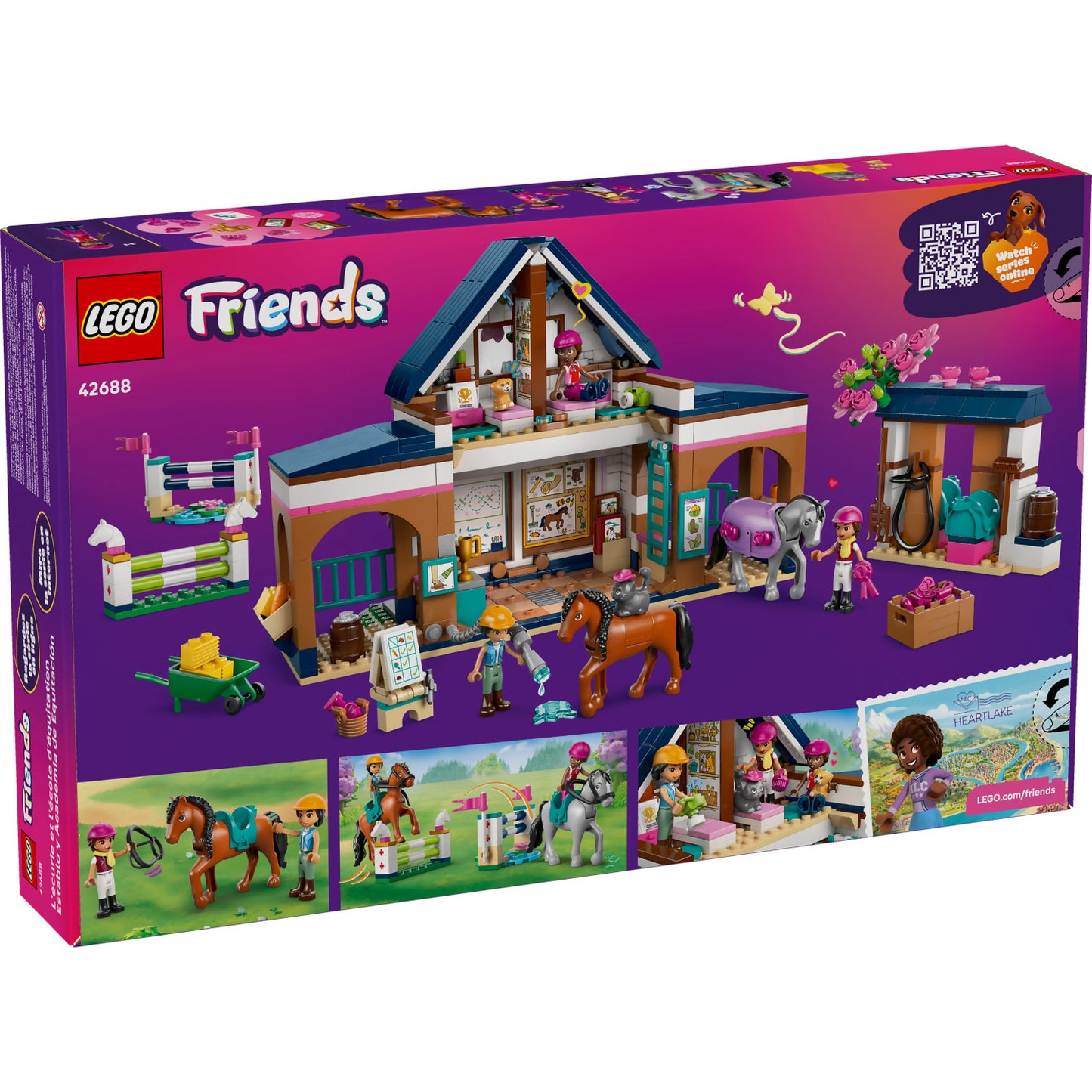 LEGO 42688 Horse Stable and Riding Academy - Friends