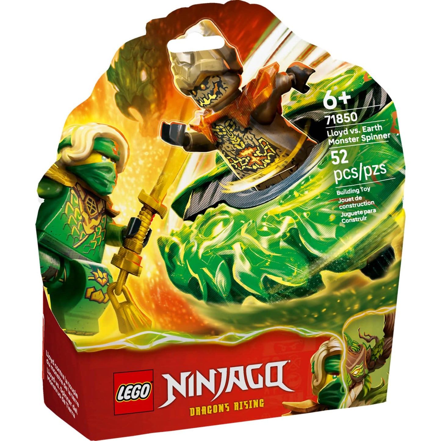 LEGO 71850 Lloyd vs. Earth Monster Spinner - Ninjago