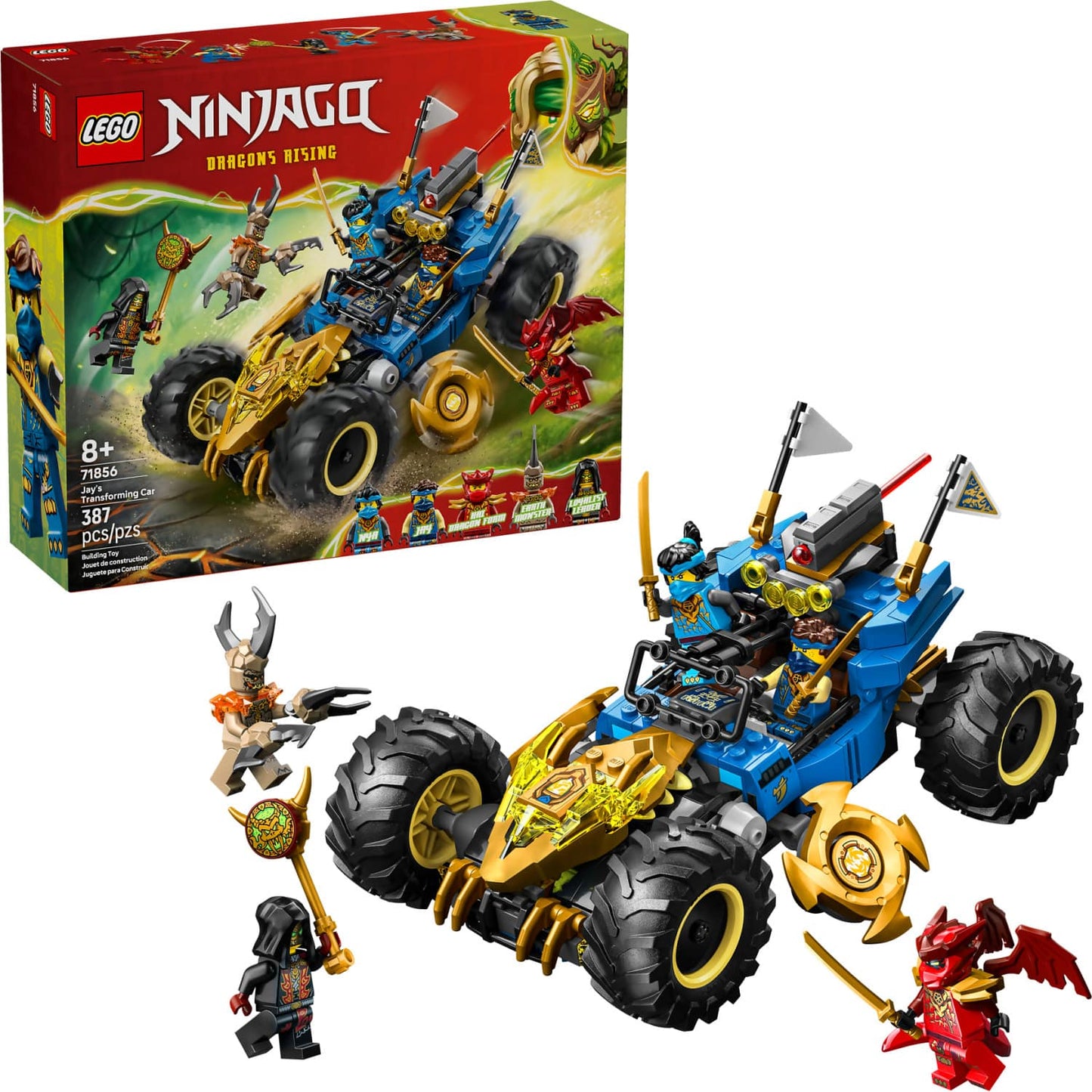 LEGO 71856 Jay's Transforming Car - Ninjago