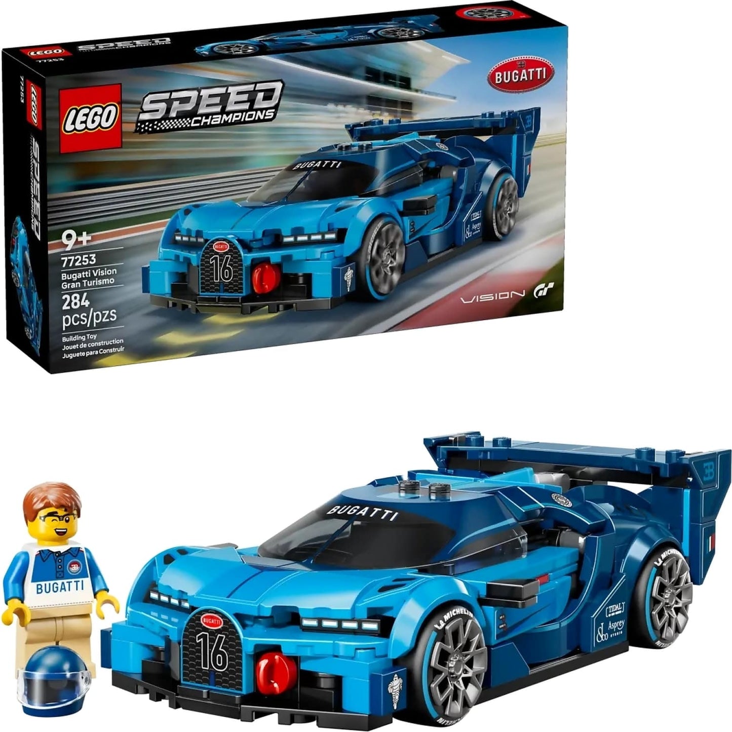 LEGO 77253 Bugatti Vision GT Hyper Sports Car - Speed Champions