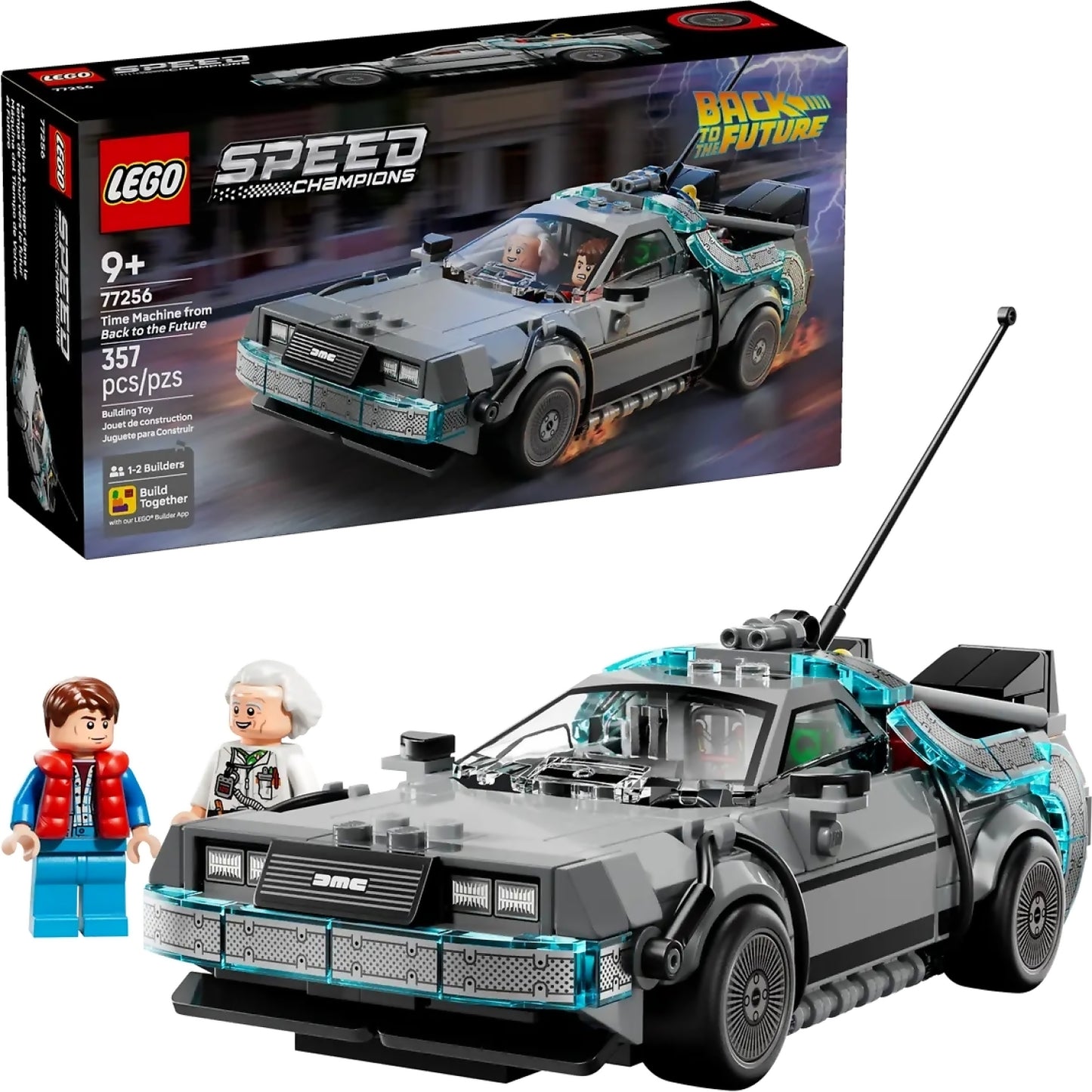 LEGO 77256 Time Machine from Back to the Future - Speed Champions