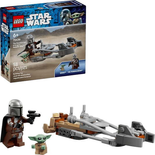 LEGO 75436 The Mandalorian & Grogu's Speeder Bike™ - Star Wars