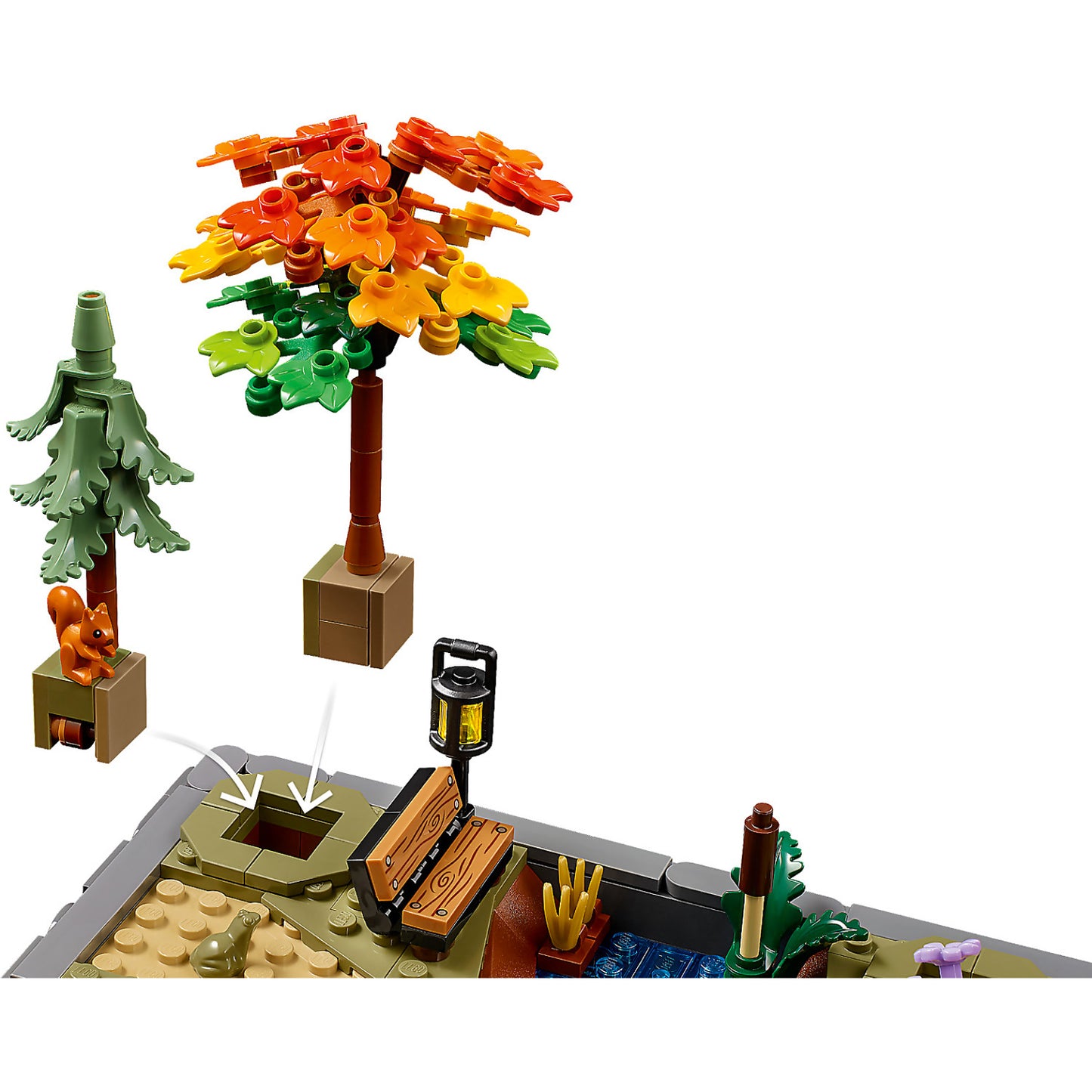 LEGO 11372 Autumn Cottage Garden - Icons