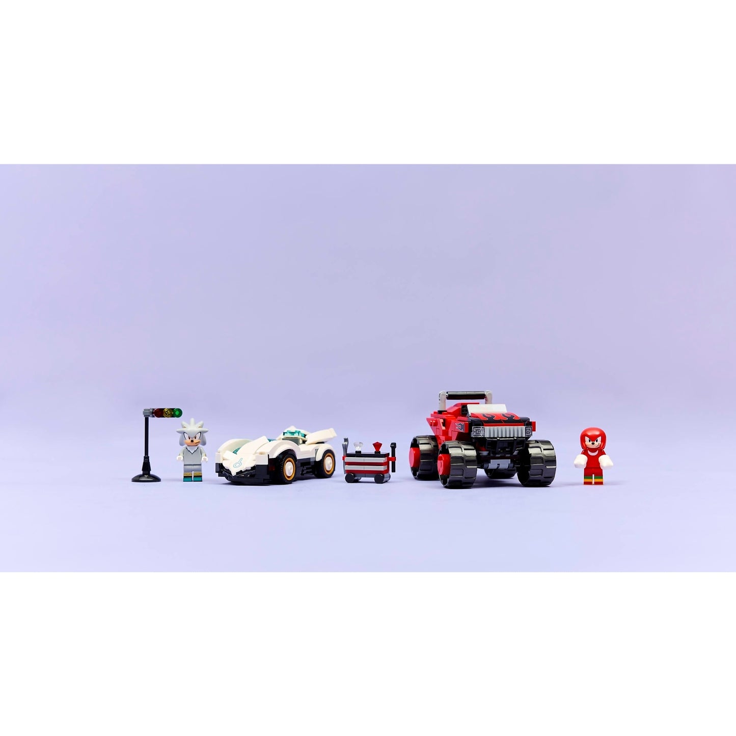LEGO 77118 Silver's Car vs. Knuckles Monster Truck - Sonic the Hedgehog