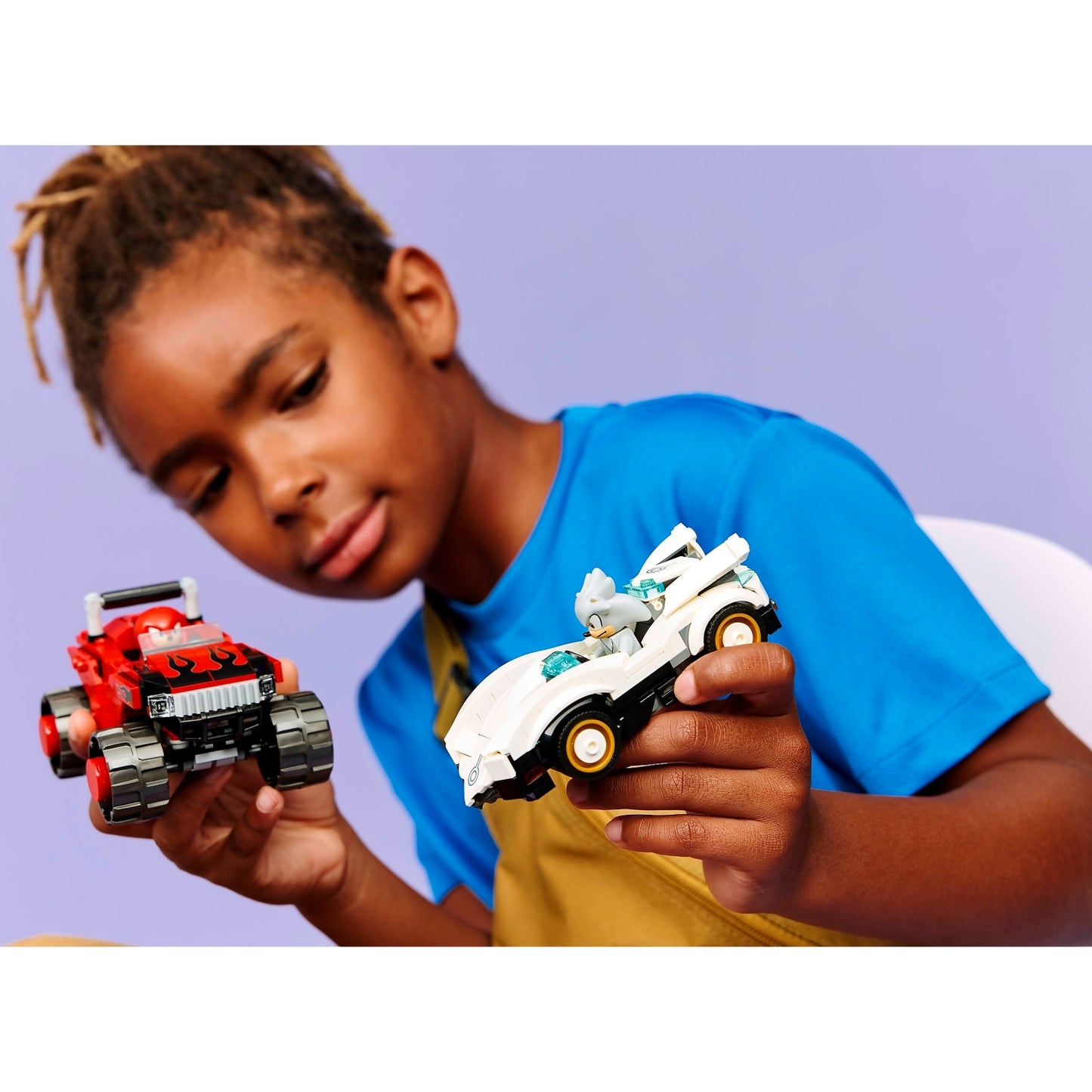 LEGO 77118 Silver's Car vs. Knuckles Monster Truck - Sonic the Hedgehog