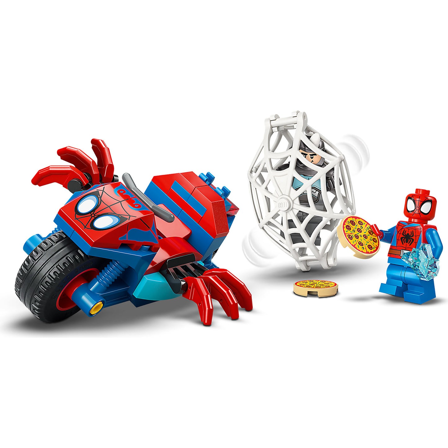LEGO 11206 Spidey on his Motorcycle vs. Rhino - Marvel Super Heroes 4+