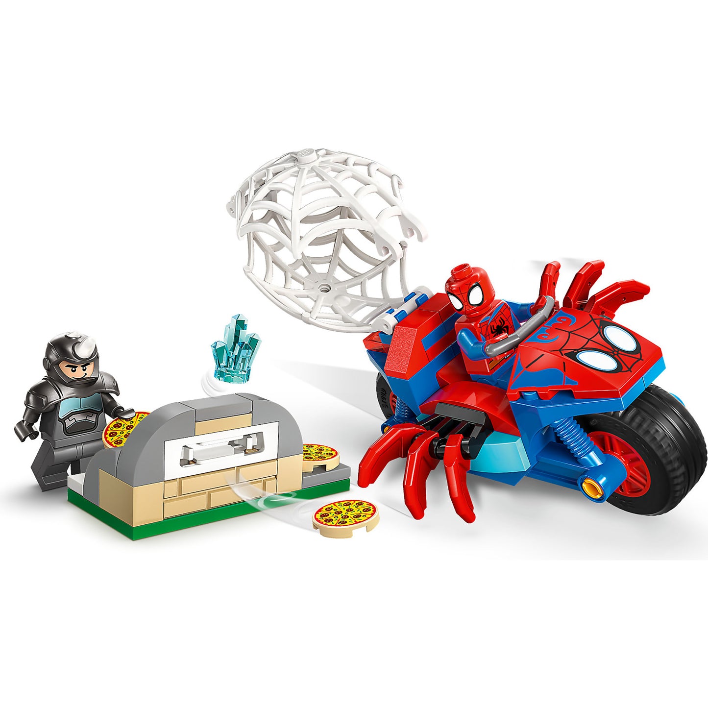 LEGO 11206 Spidey on his Motorcycle vs. Rhino - Marvel Super Heroes 4+