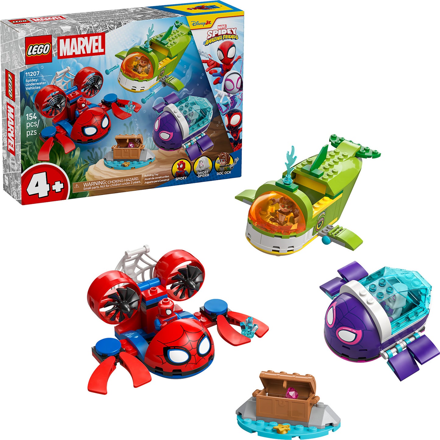 LEGO 11207 Spidey: Underwater Vehicles - Marvel Super Heroes 4+