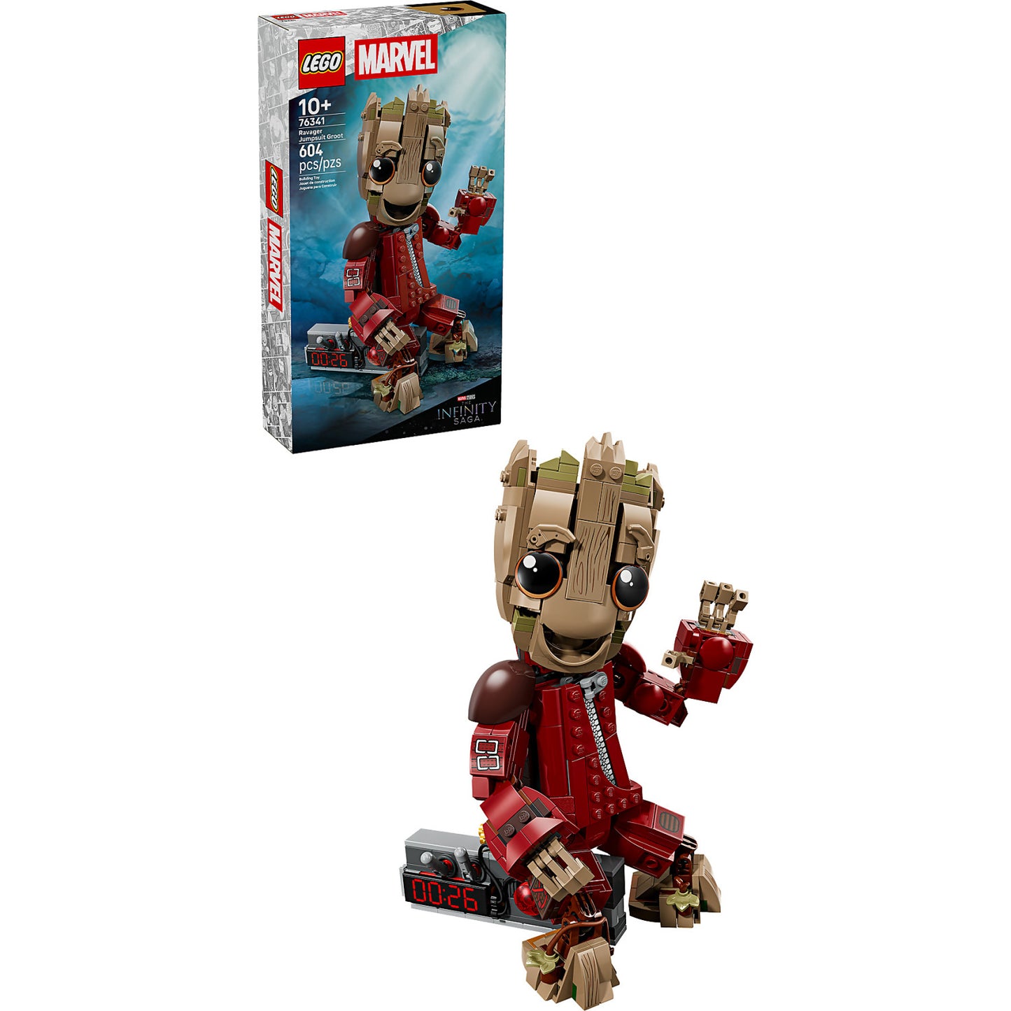 LEGO 76341 Ravager Jumpsuit Groot - Marvel Super Heroes
