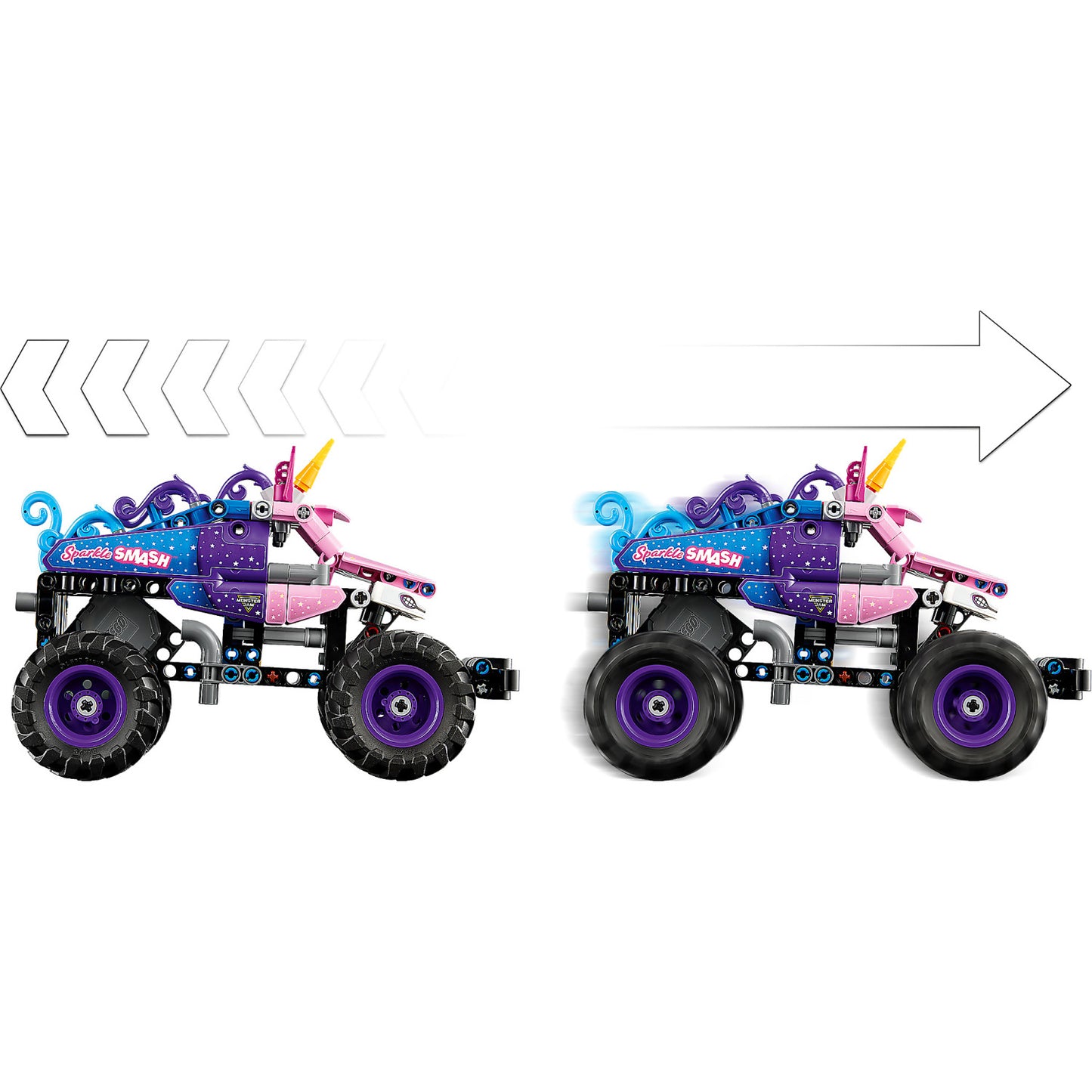 LEGO 42220 Monster Jam™ Sparkle Smash™ Pull-Back - Technic