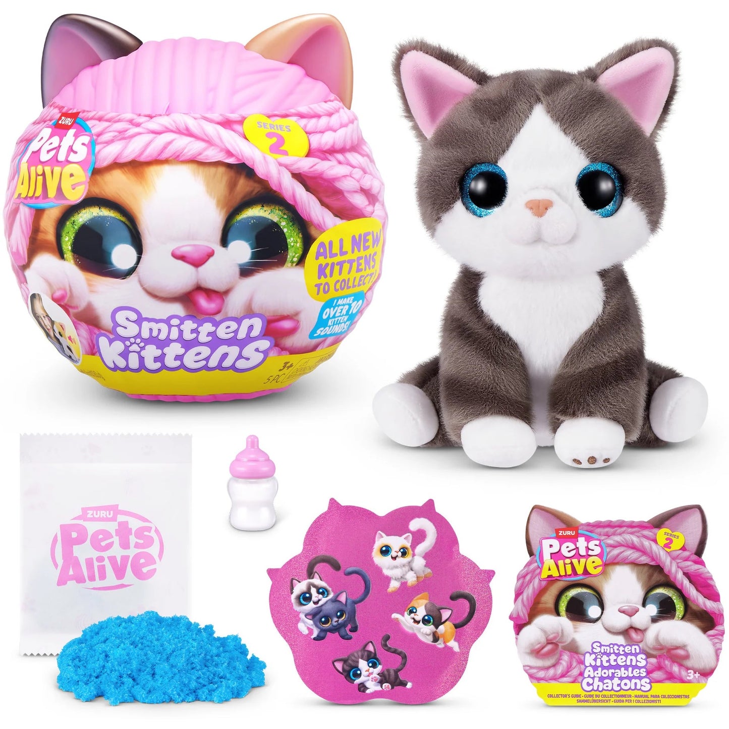 Zuru - Pets Alive Smitten Kittens Interactive Plush Series 2 Blind Box