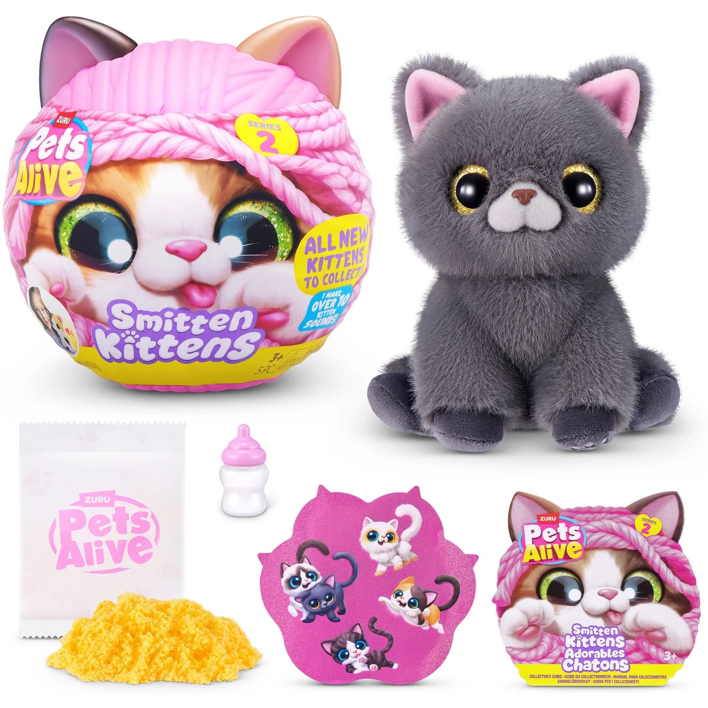 Zuru - Pets Alive Smitten Kittens Interactive Plush Series 2 Blind Box